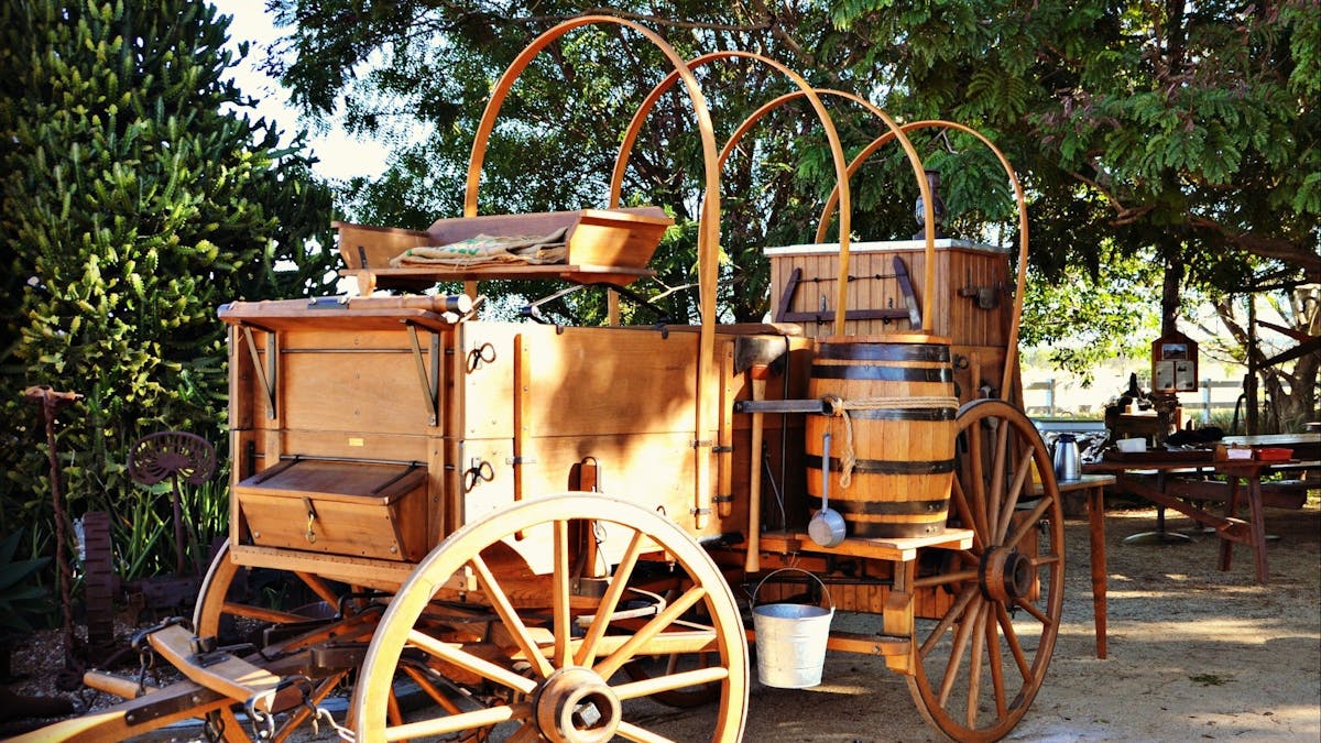 Chuck Wagon at Texas Longhorn Tours