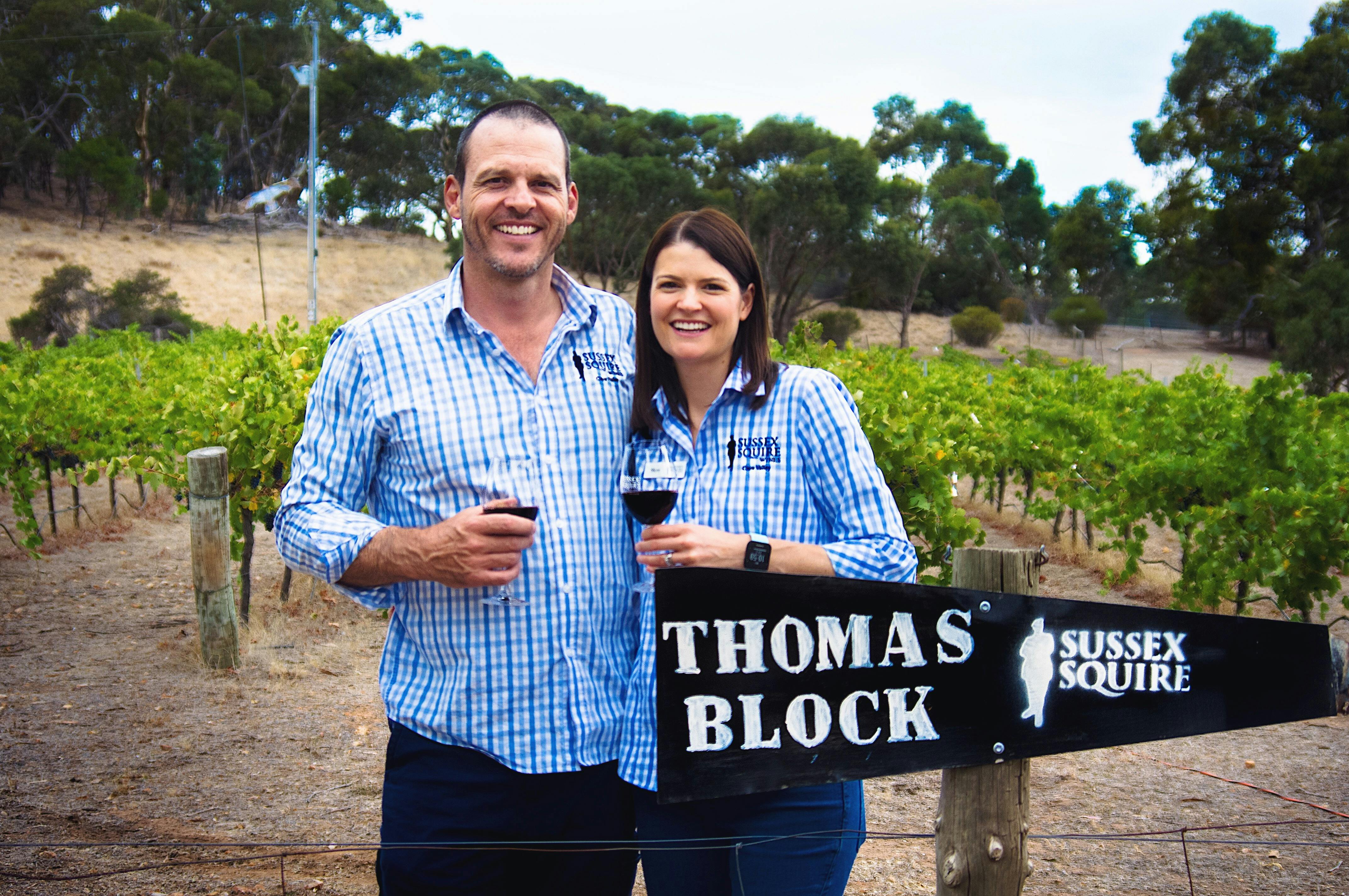 Mark and Skye Bollen Sussex Squire Wines