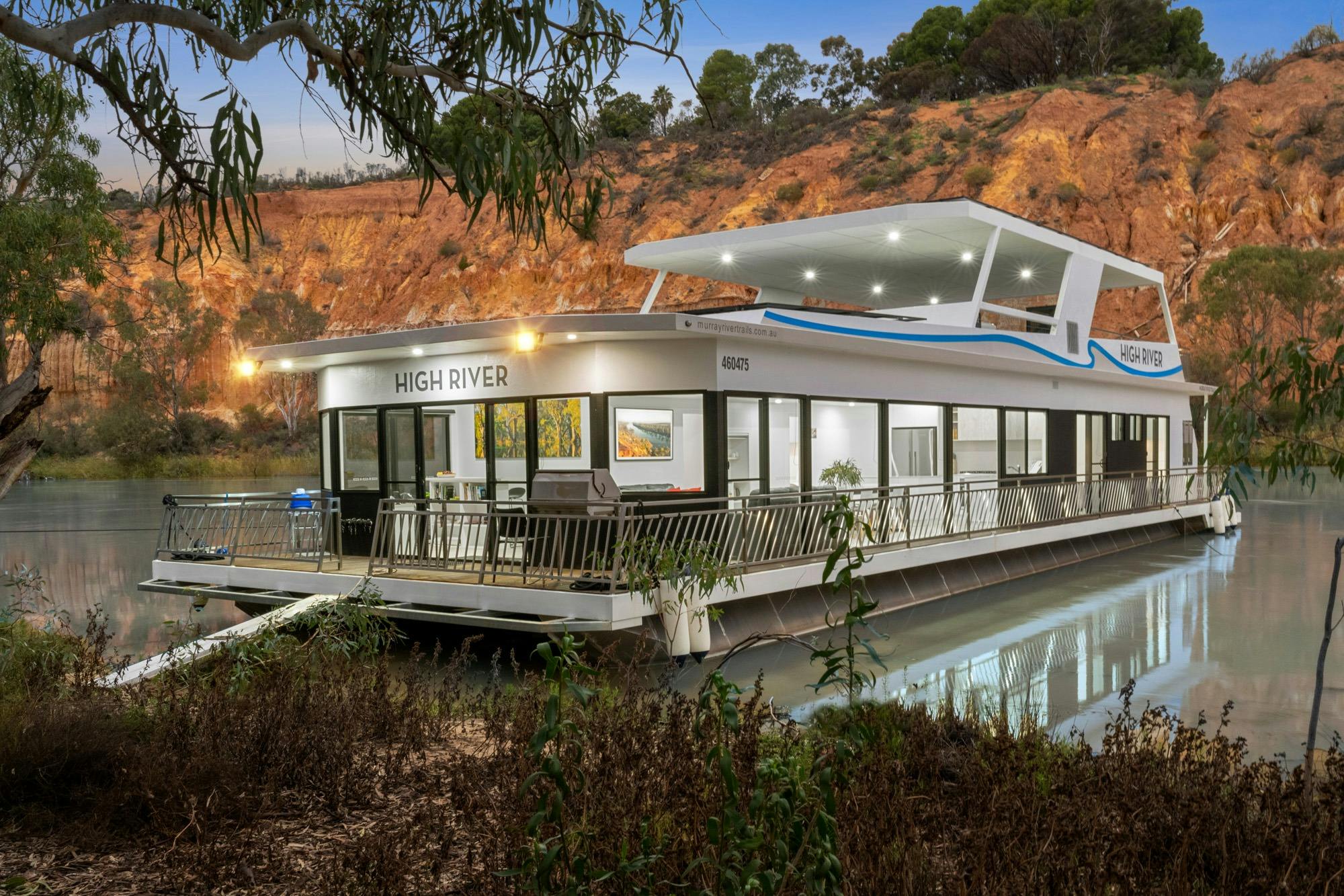 Houseboat on the Murray River