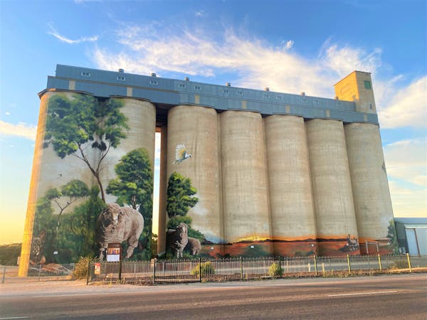 Karoonda Day & Night Silo Art