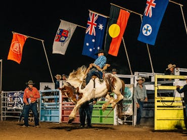 Broncs at the Cunnamulla Fella Roundup