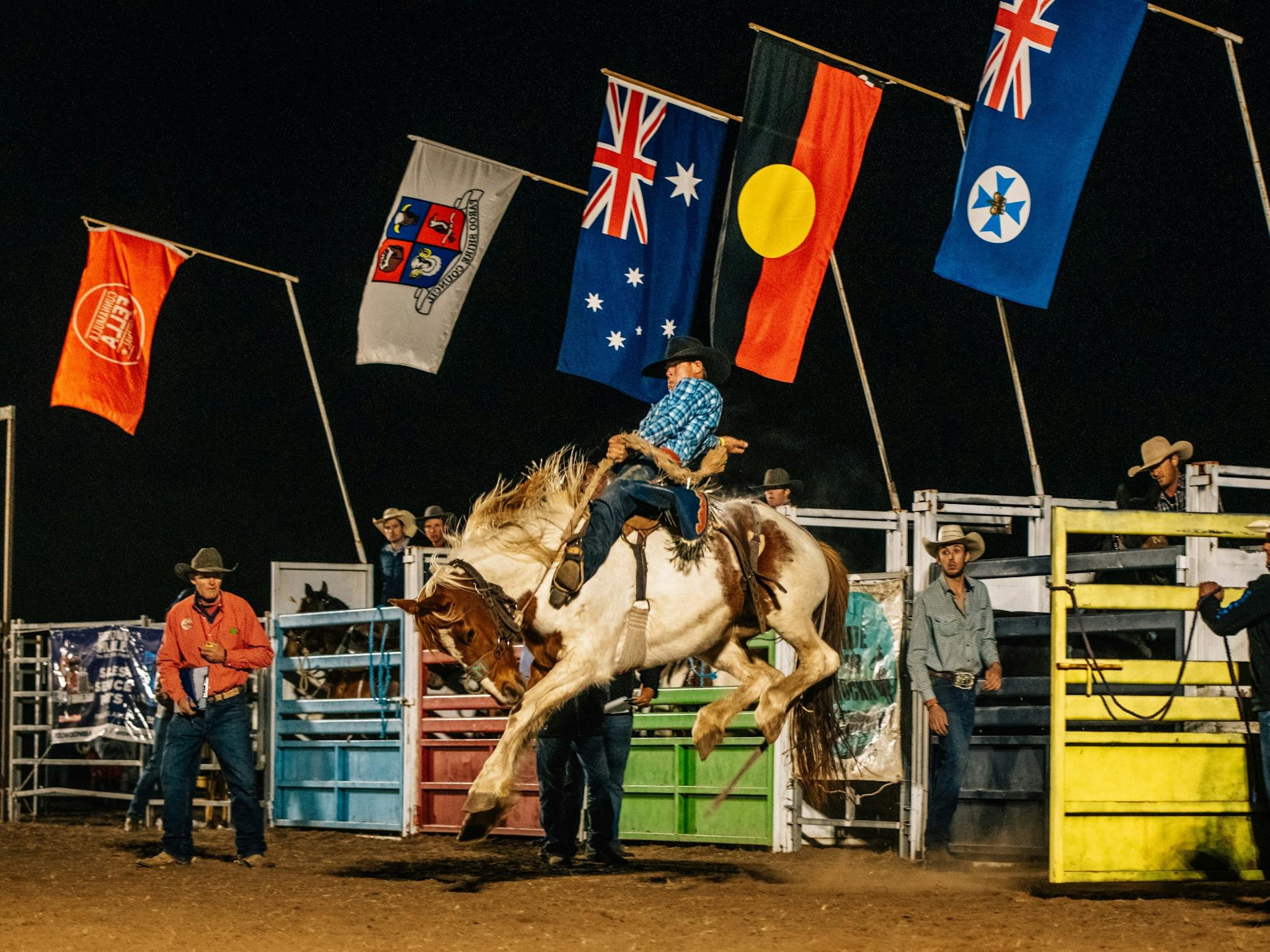 Broncs at the Cunnamulla Fella Roundup Broncs at the Cunnamulla Fella Roundup