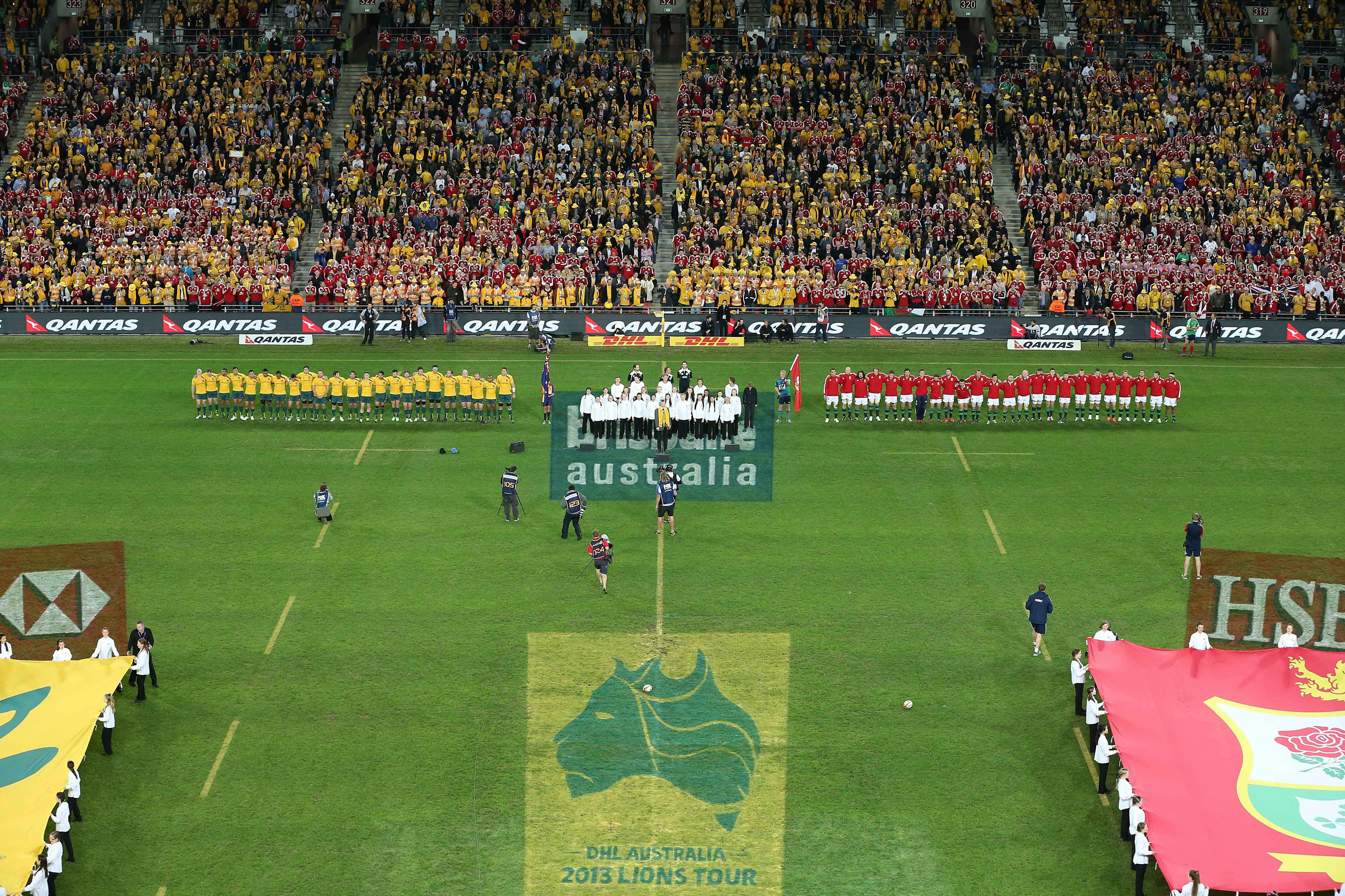 The British & Irish Lions V AUNZ Invitational XV - Adelaide - Ade...