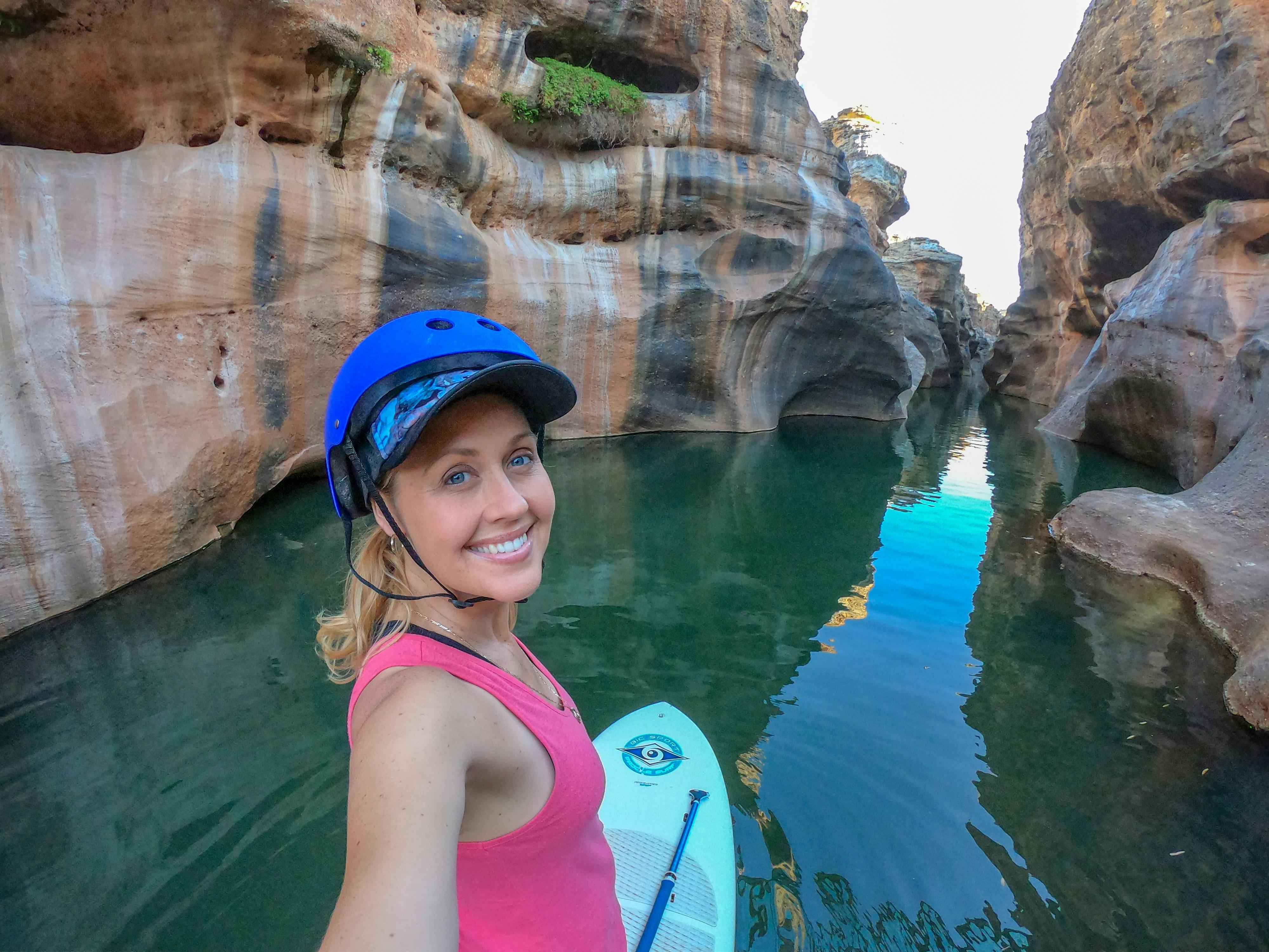 SUP in Cobbold Gorge