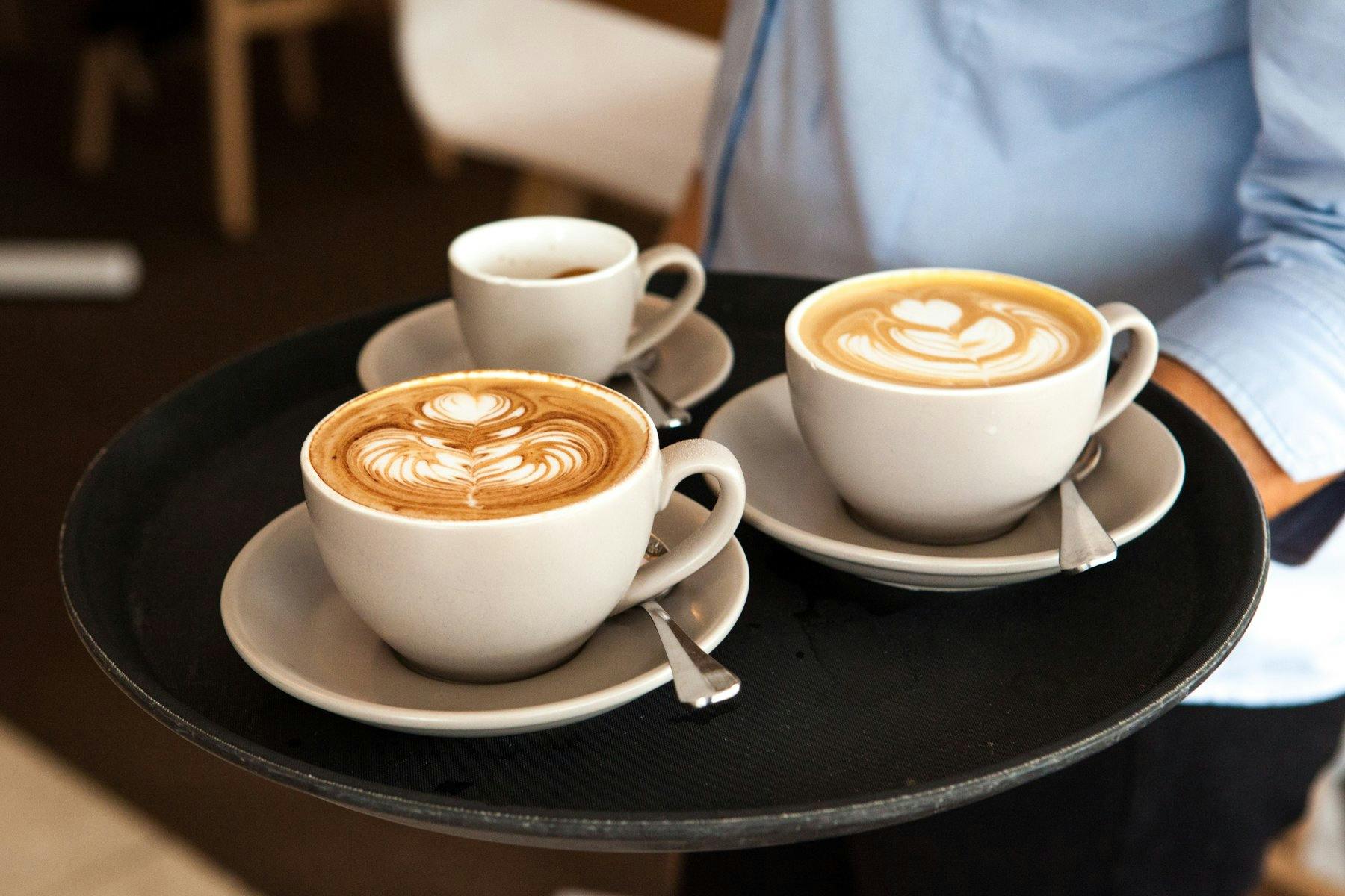 Enjoy good coffee during the tour