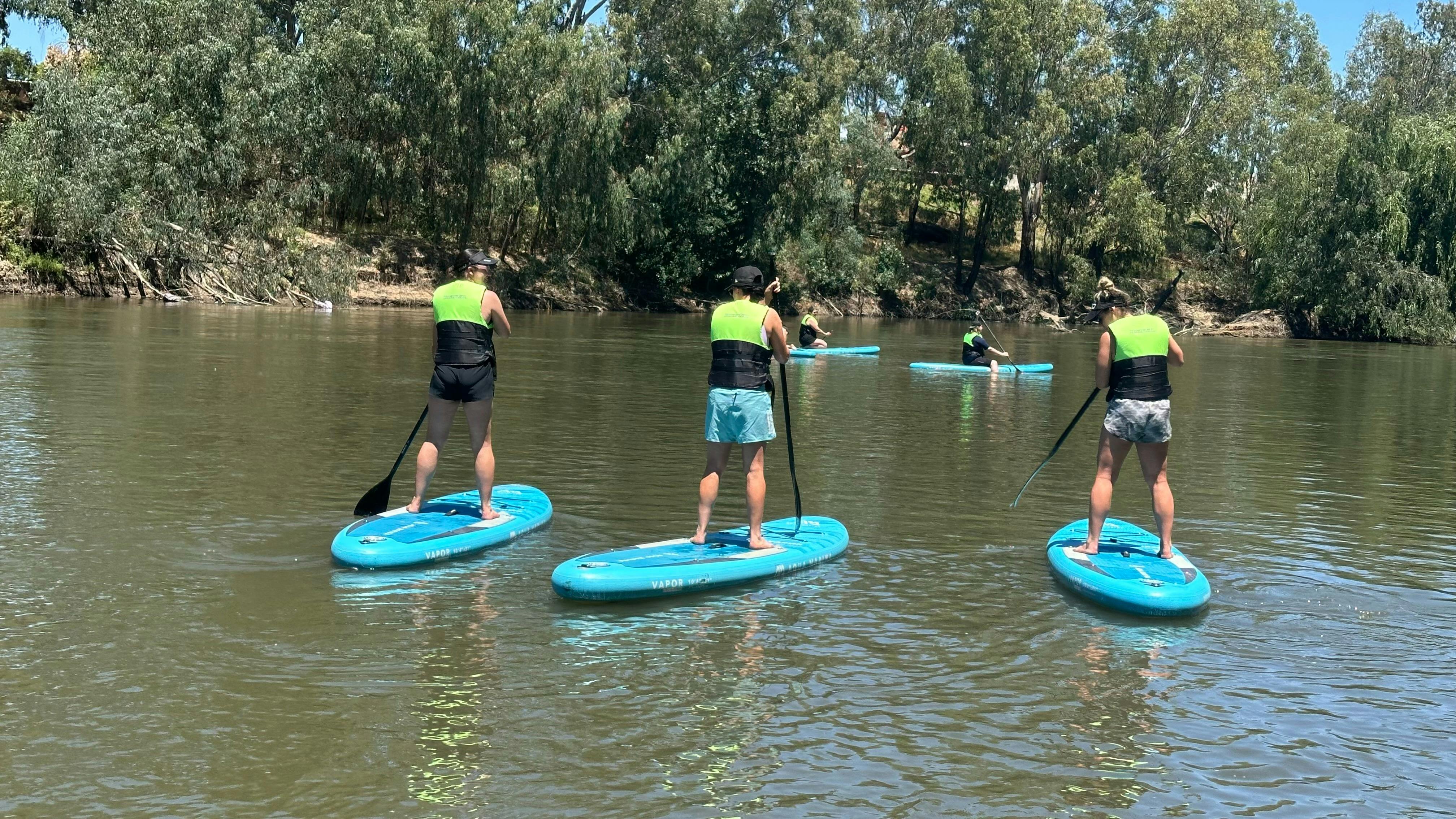 Guided Beginners Upper Murray River SUP Tour