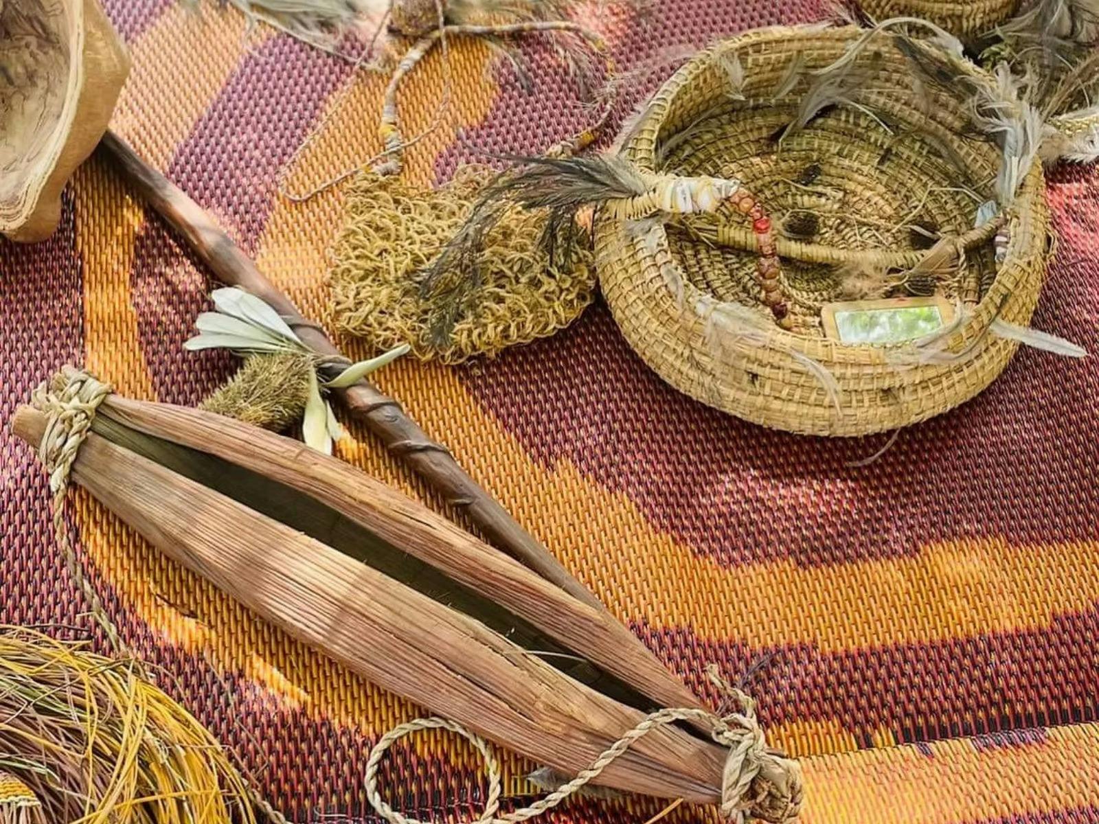 Aboriginal woven baskets