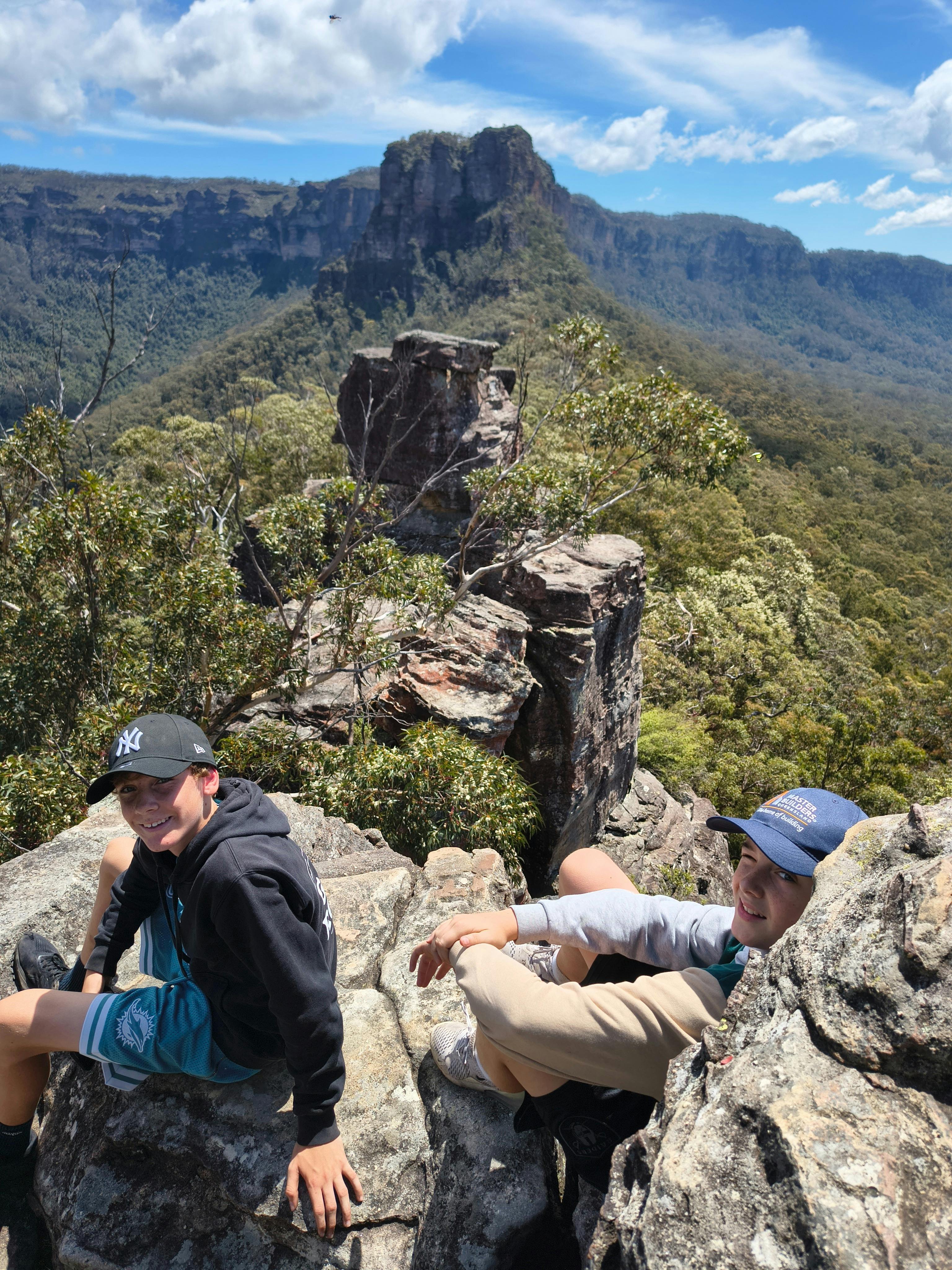 top of Ruined Castle in the Blue Mountains west of Sydney