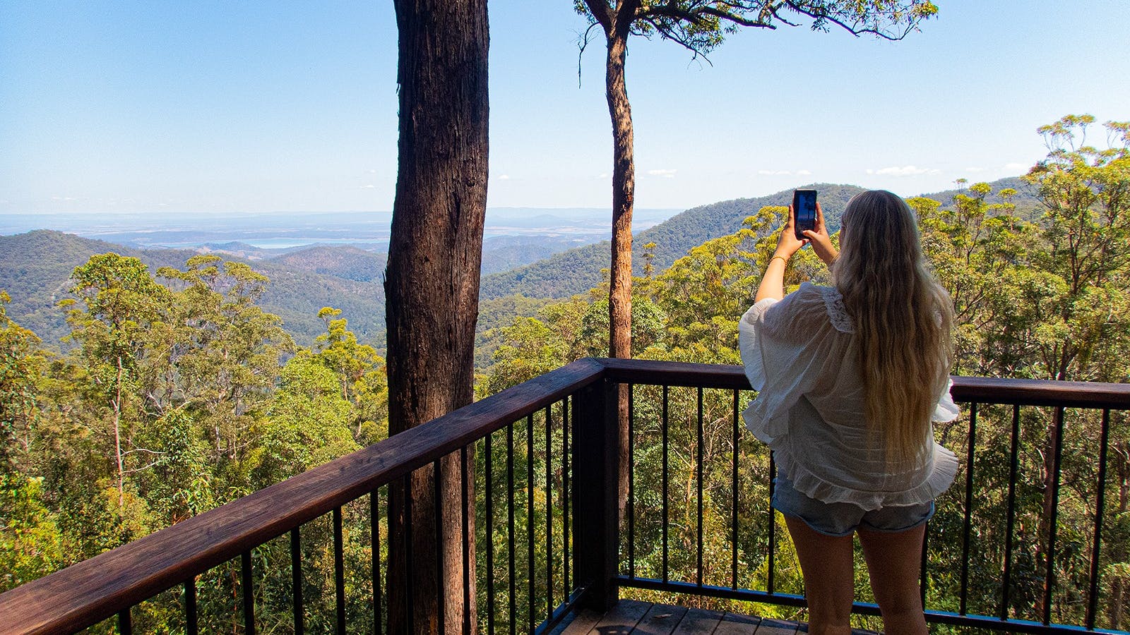 Wivenhoe Lookout is an Instagram highlight on the Mount Glorious to Mount Mee Car Tour Wivenhoe Lookout is an Instagram highlight on the Mount Glorious to Mount Mee Car Tour