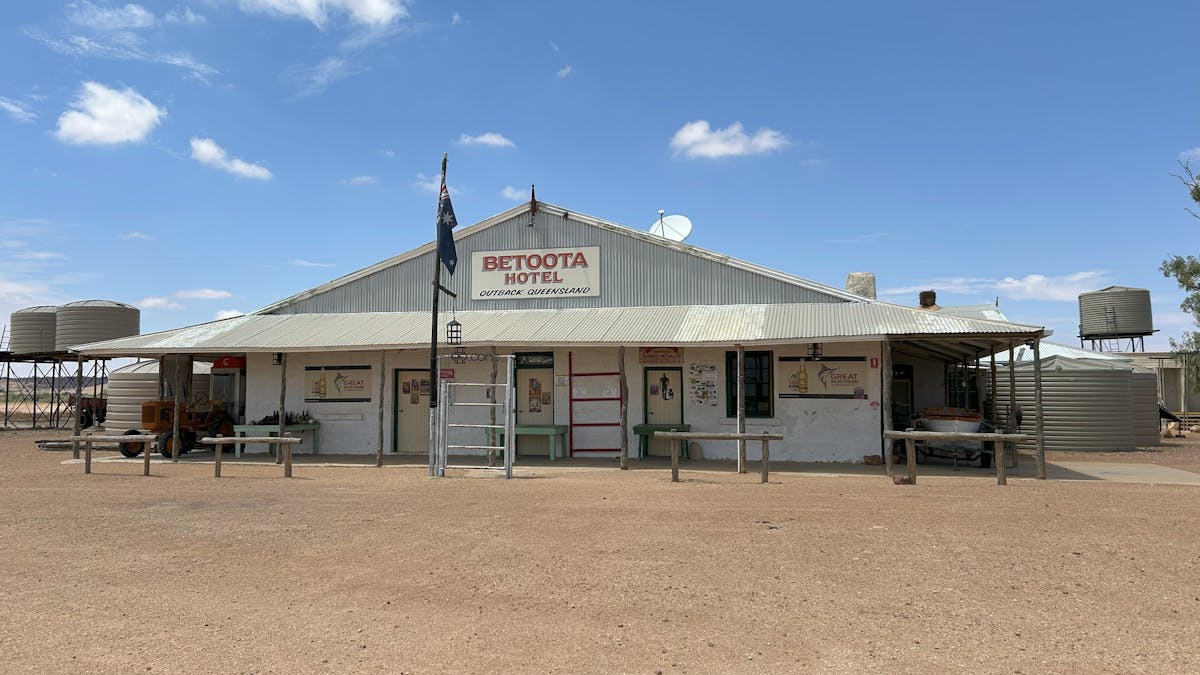 Summer at the Betoota hotel Summer at the Betoota hotel