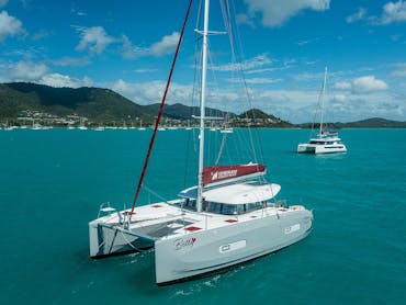 Two vessels at anchor Two vessels at anchor