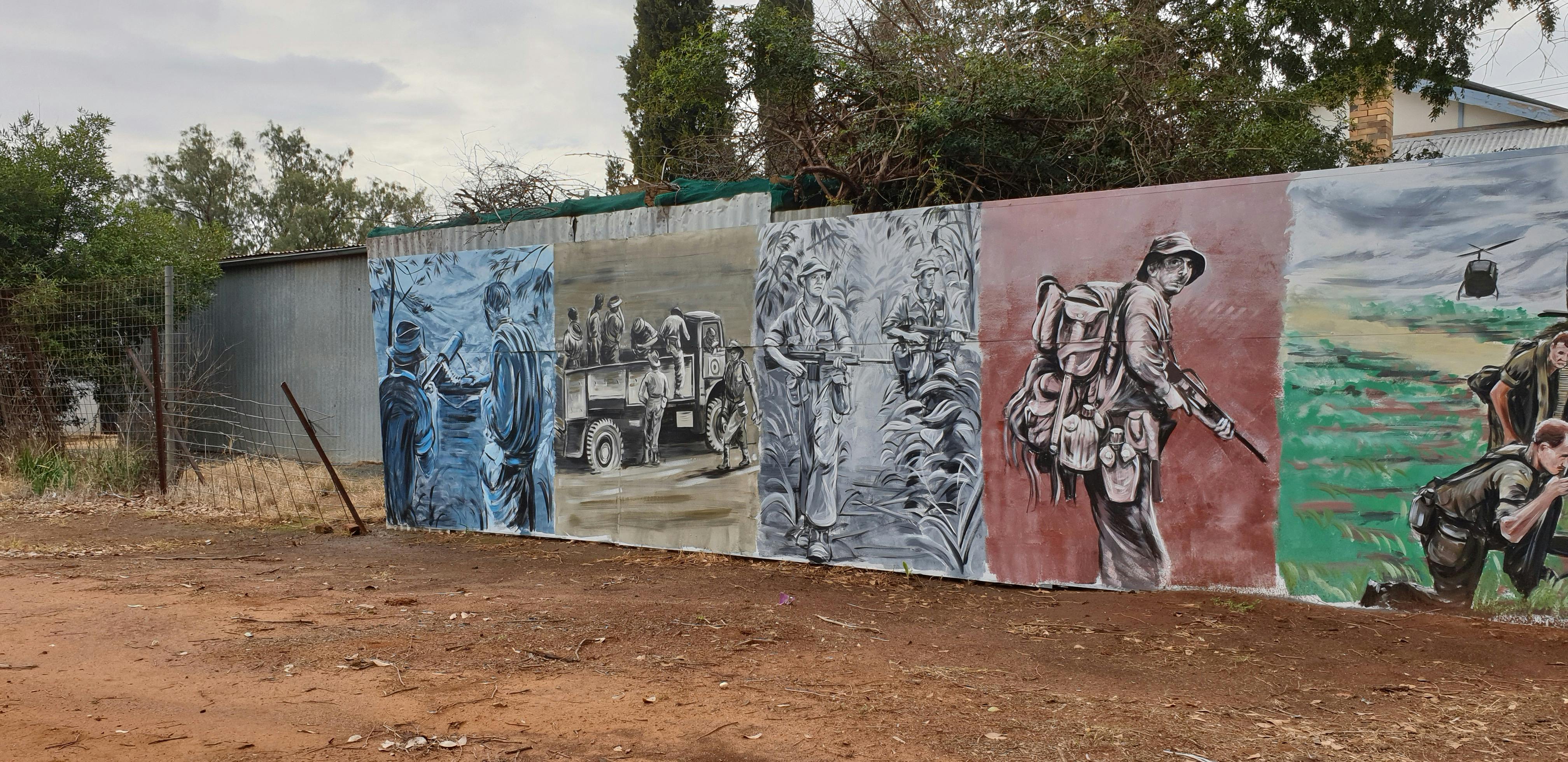 Ungarie Murals