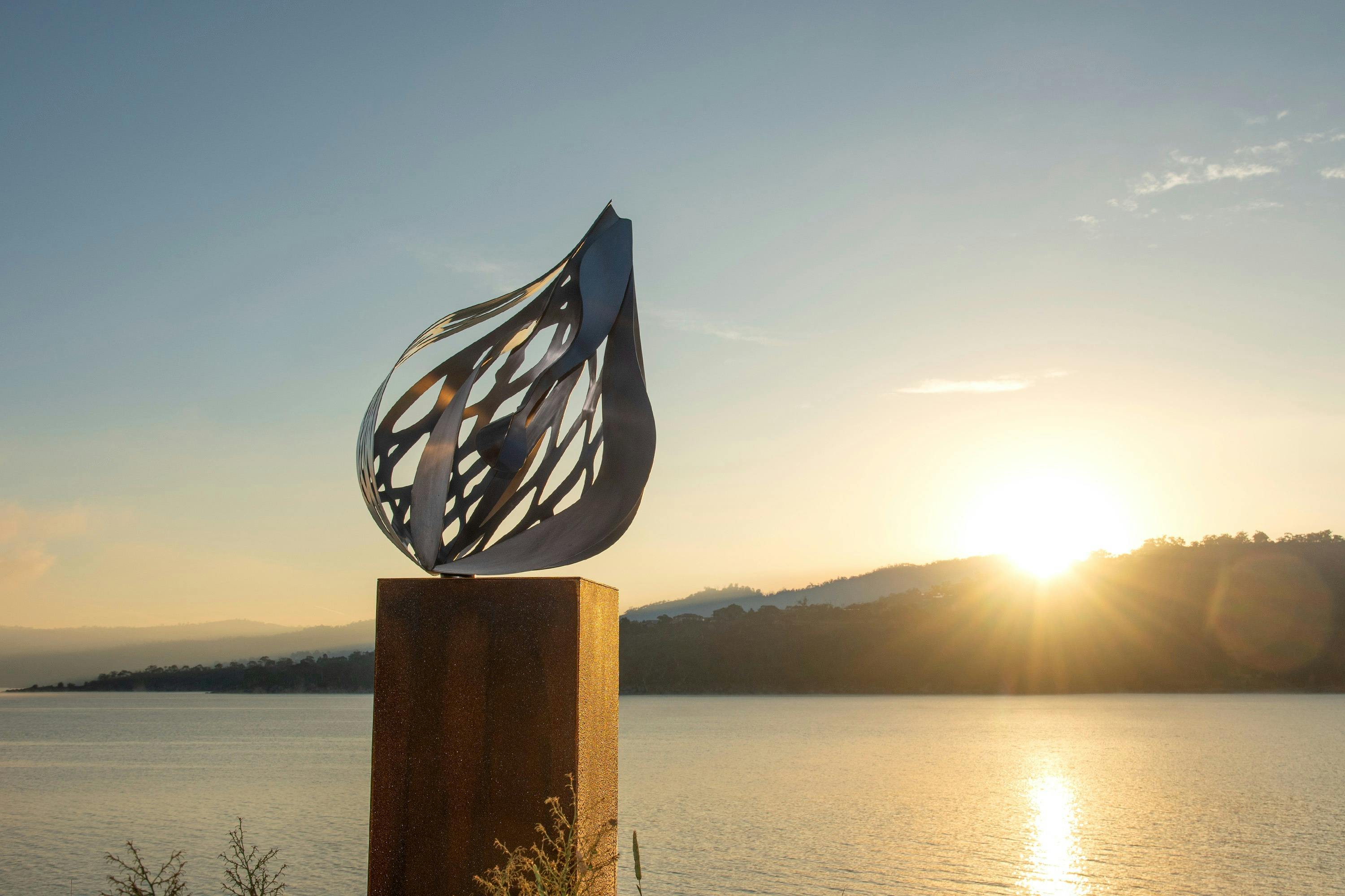 Lake Light Sculpture Jindabyne