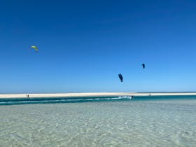 Shark Bay kitesurfing