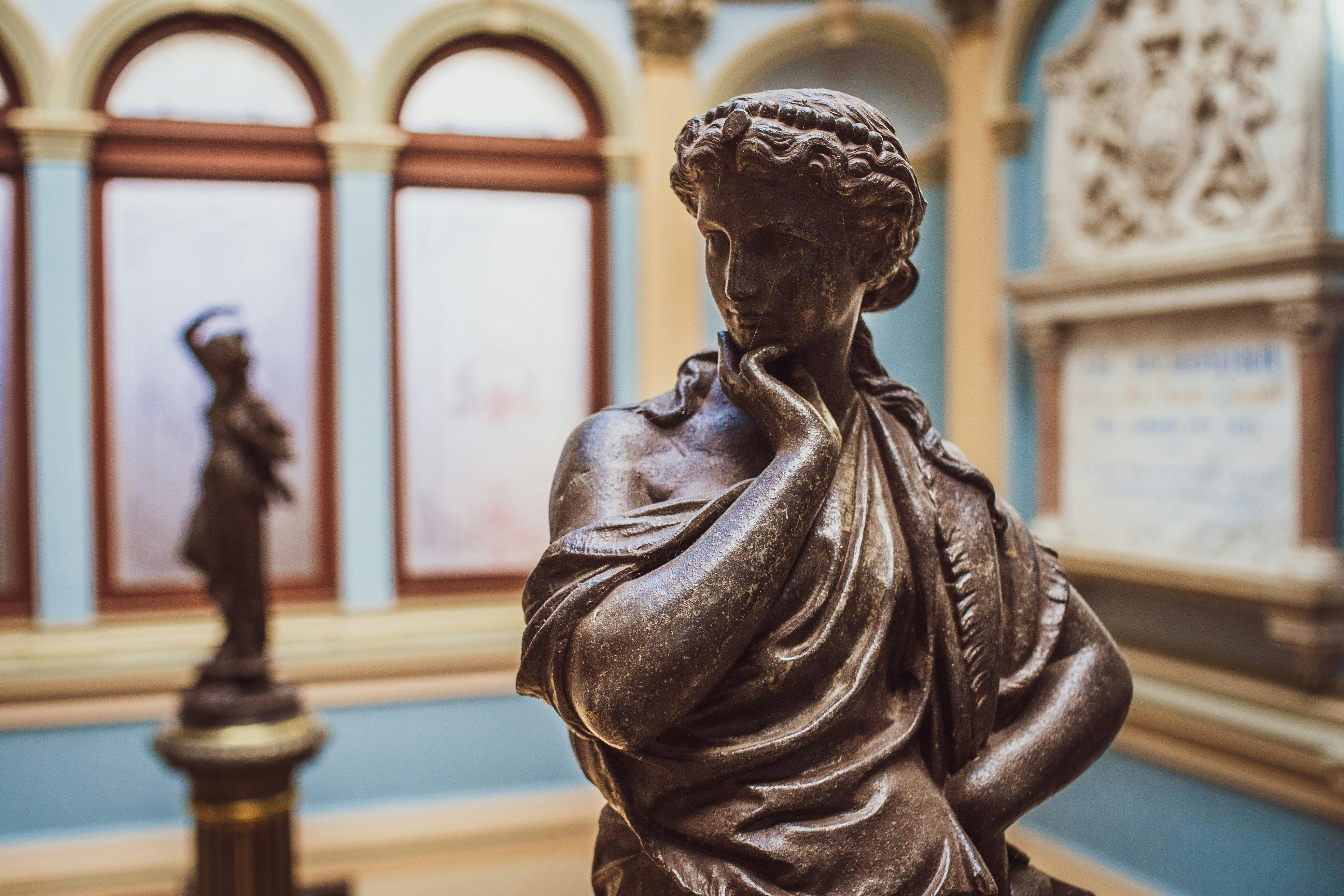 Victorian era statues