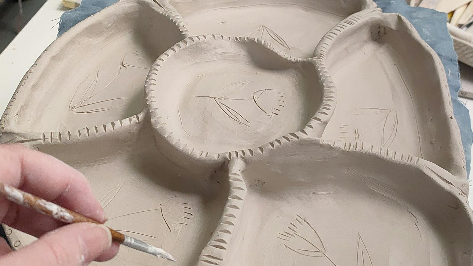 Entertainment Platter with Clay