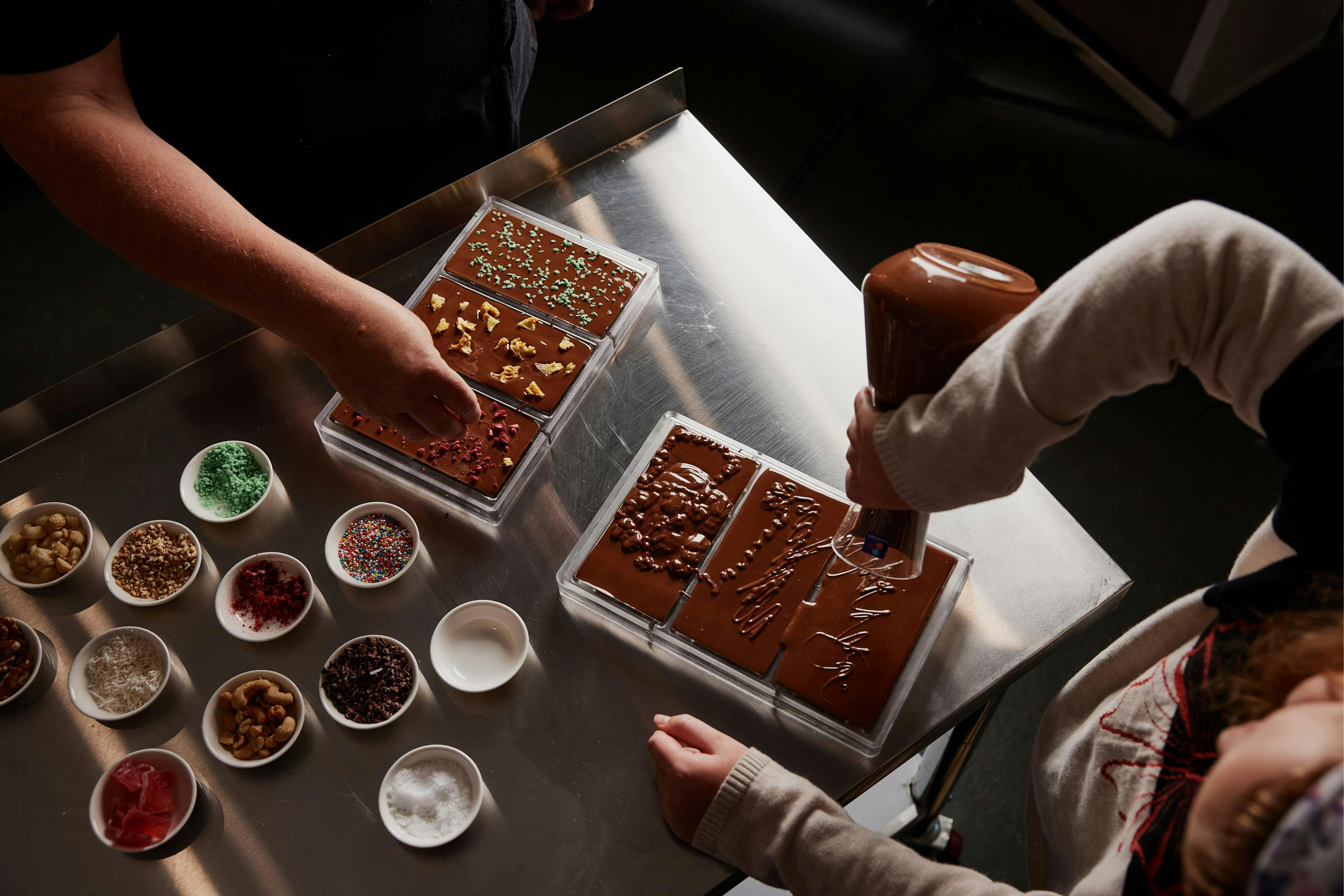 Make your own chocolate blocks