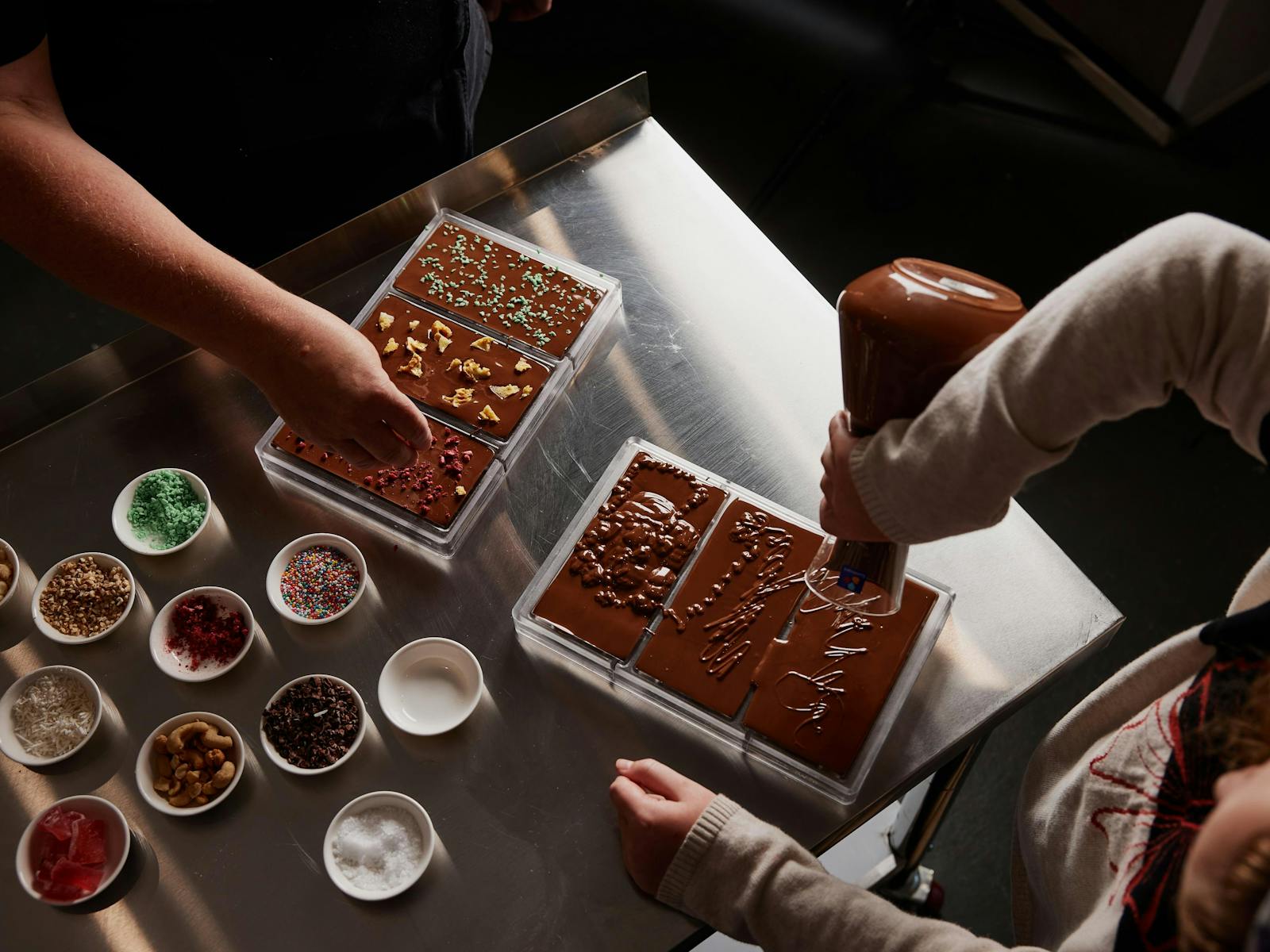 Make your own chocolate blocks