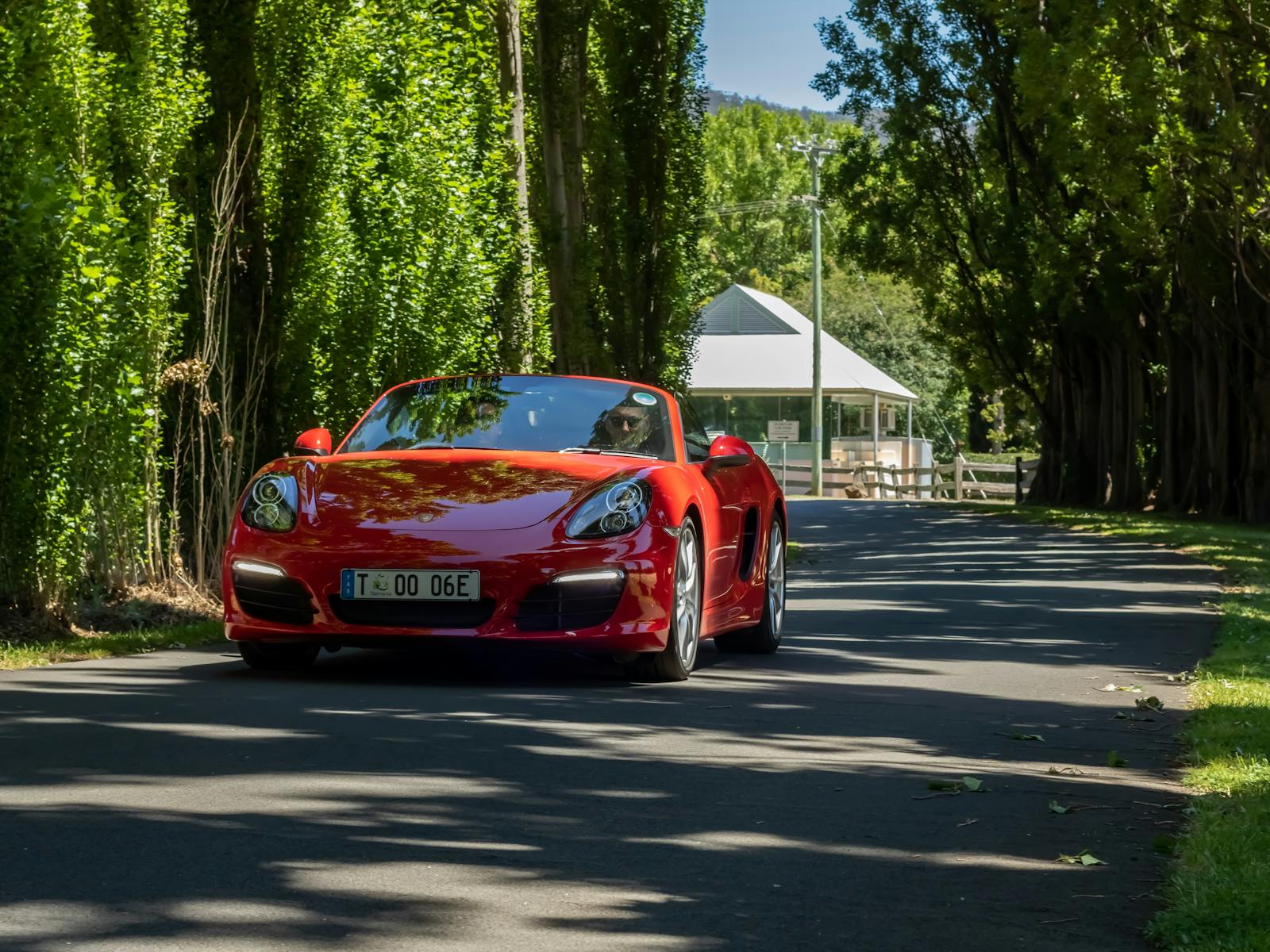 Porsche rental in Tasmania with Overdrive Car Hire