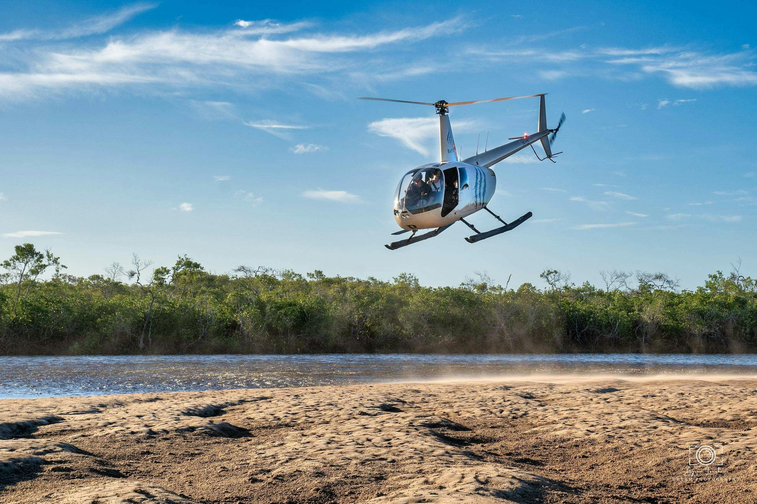 Helicopter landing remote