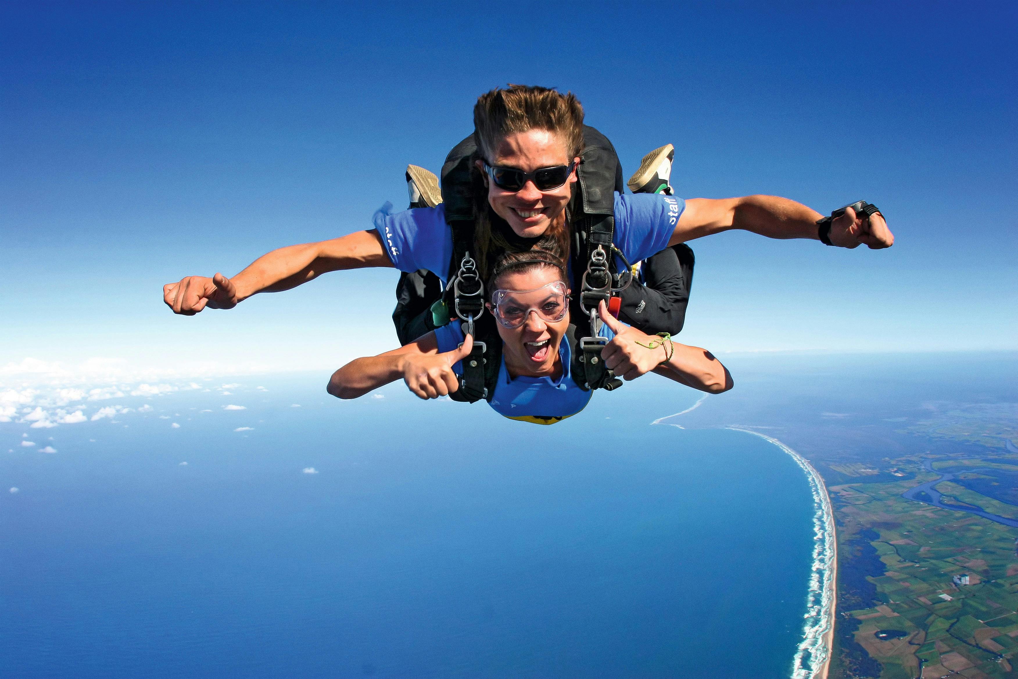 Skydive over the Great Barrier Reef with Skydive Airlie Beach