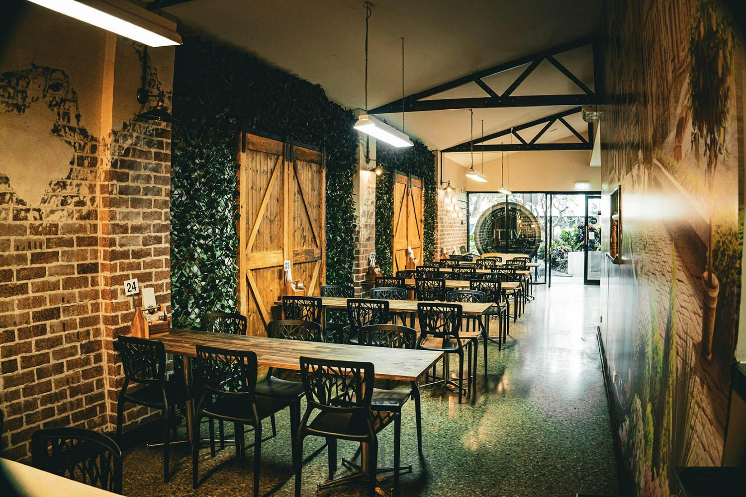 Vitti Cafe Internal Seating