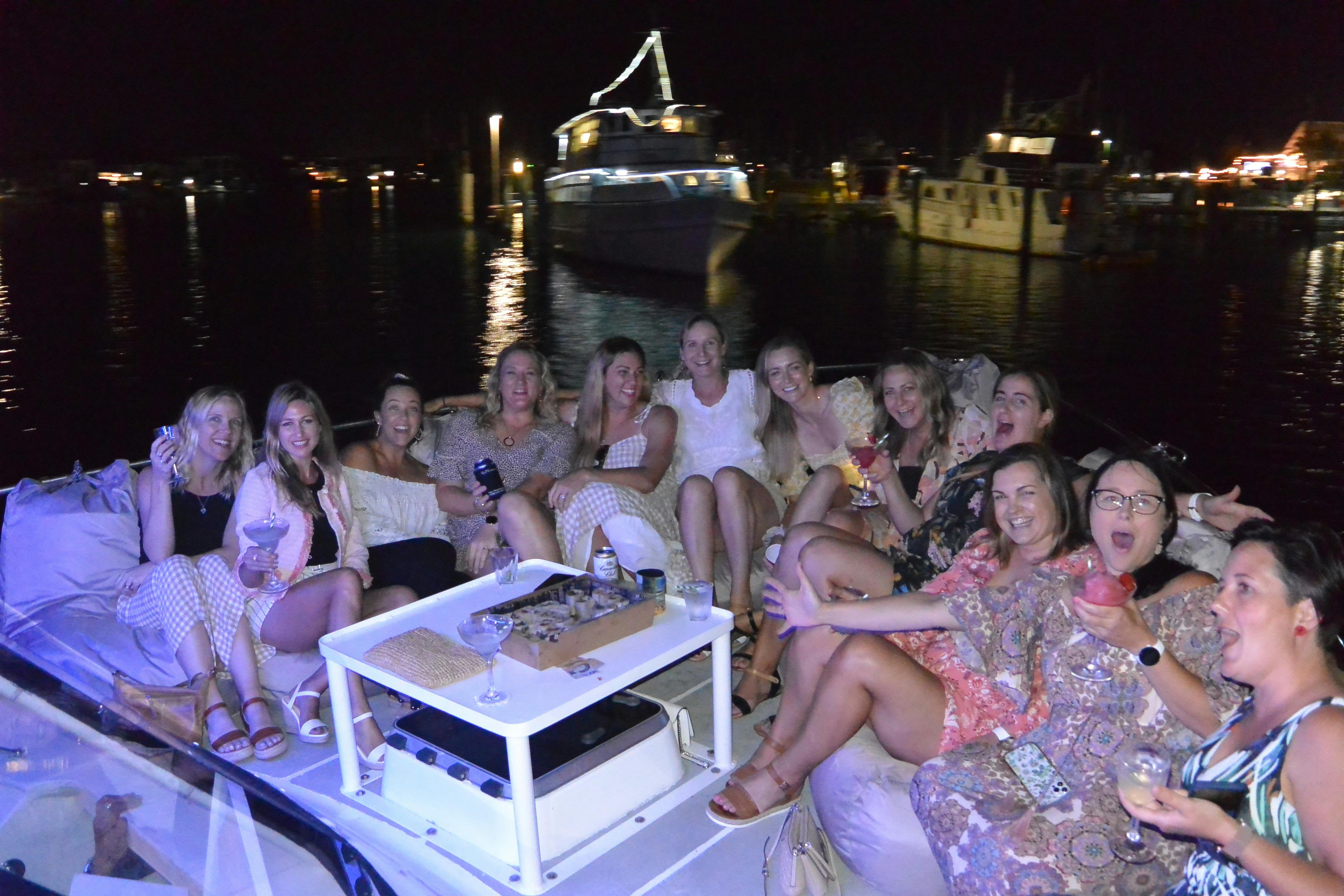 Party time on the bow