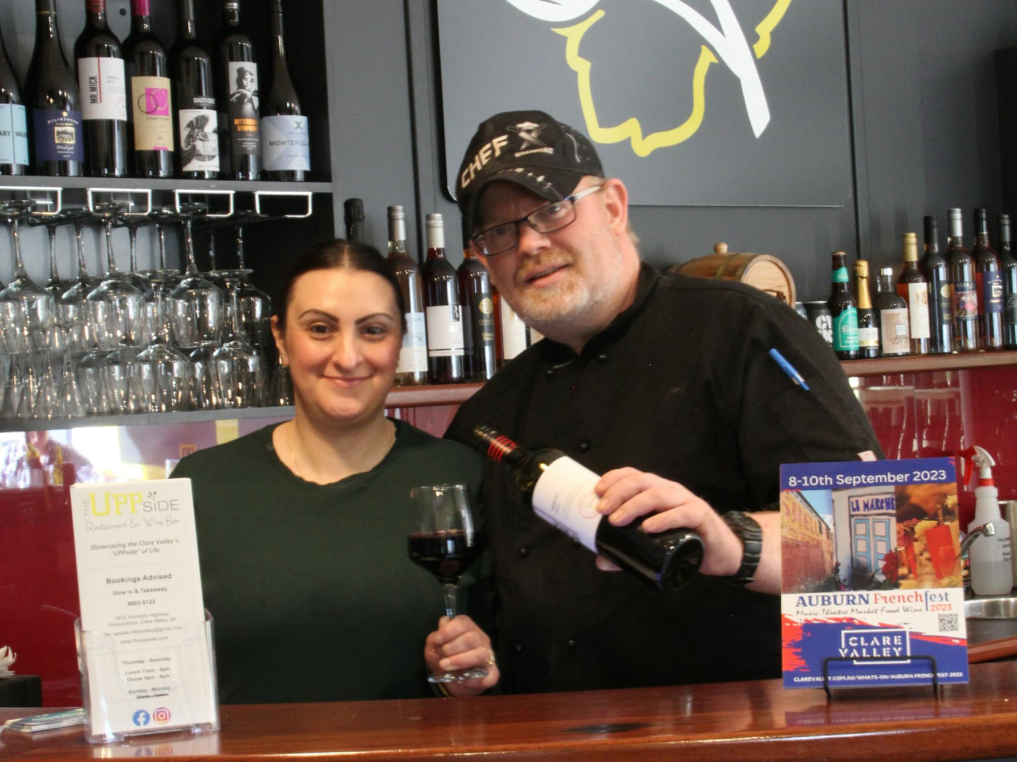 Owner Operators Caity and Christian Uppill