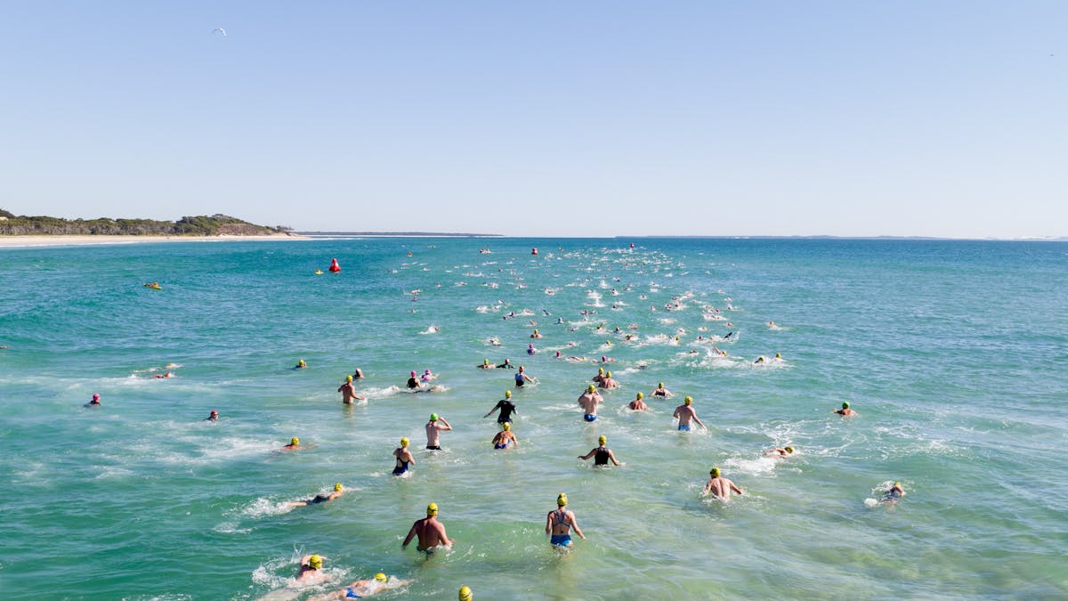 Beautiful Stradbroke Island swim