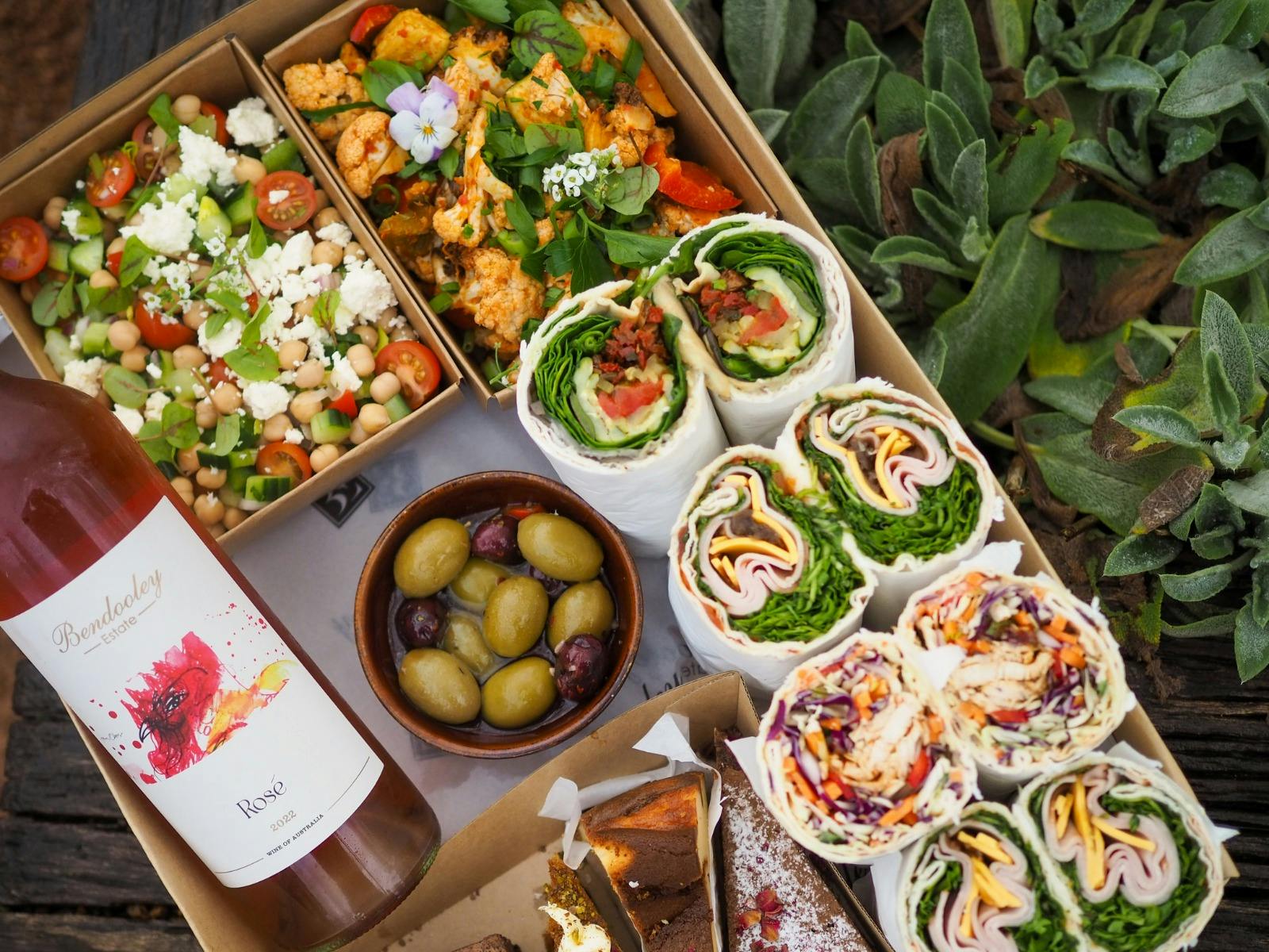 Bendooley Estate Larder Picnic Hamper available to order for delivery