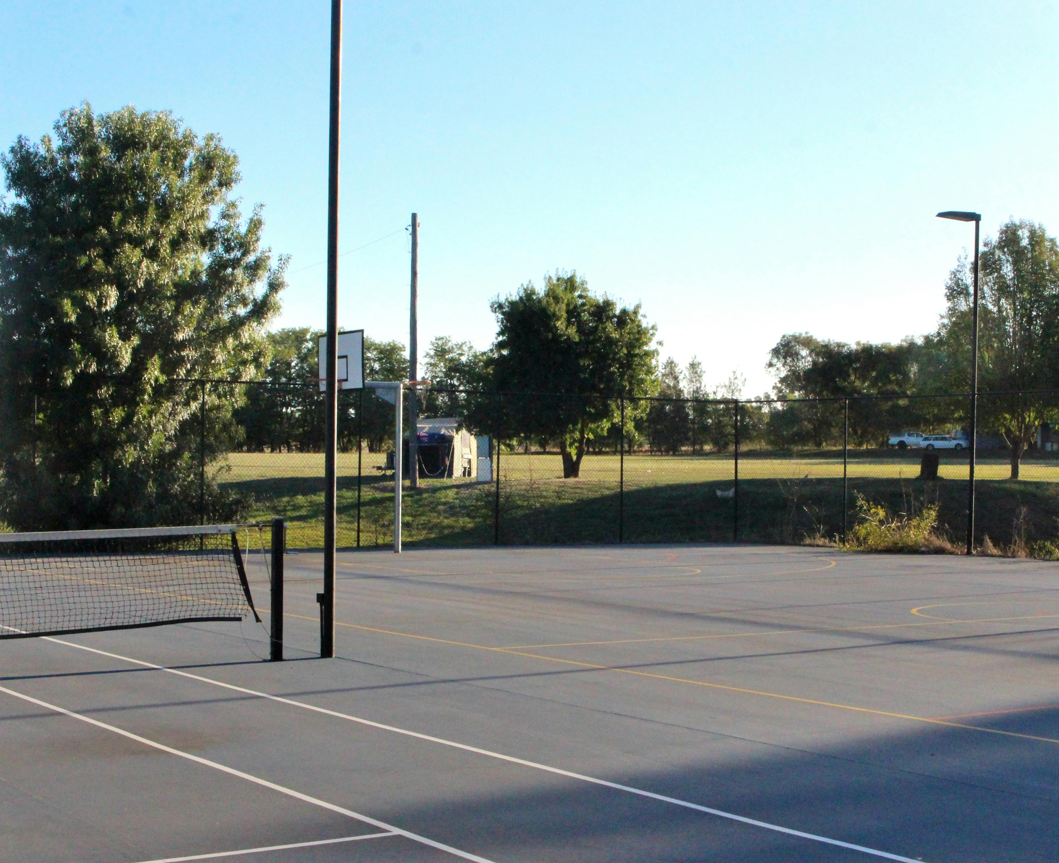 Tennis courts