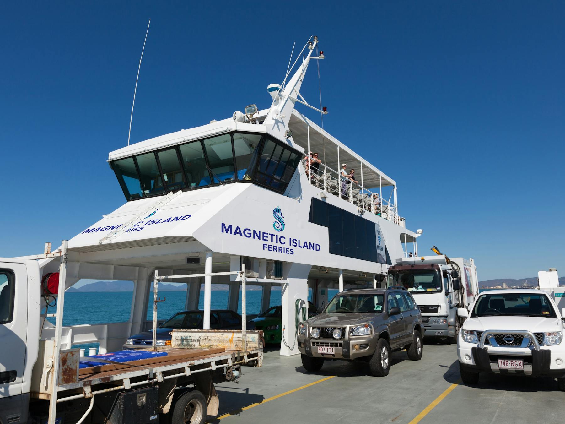 Drive on, Drive off - So easy! Magnetic island ferries