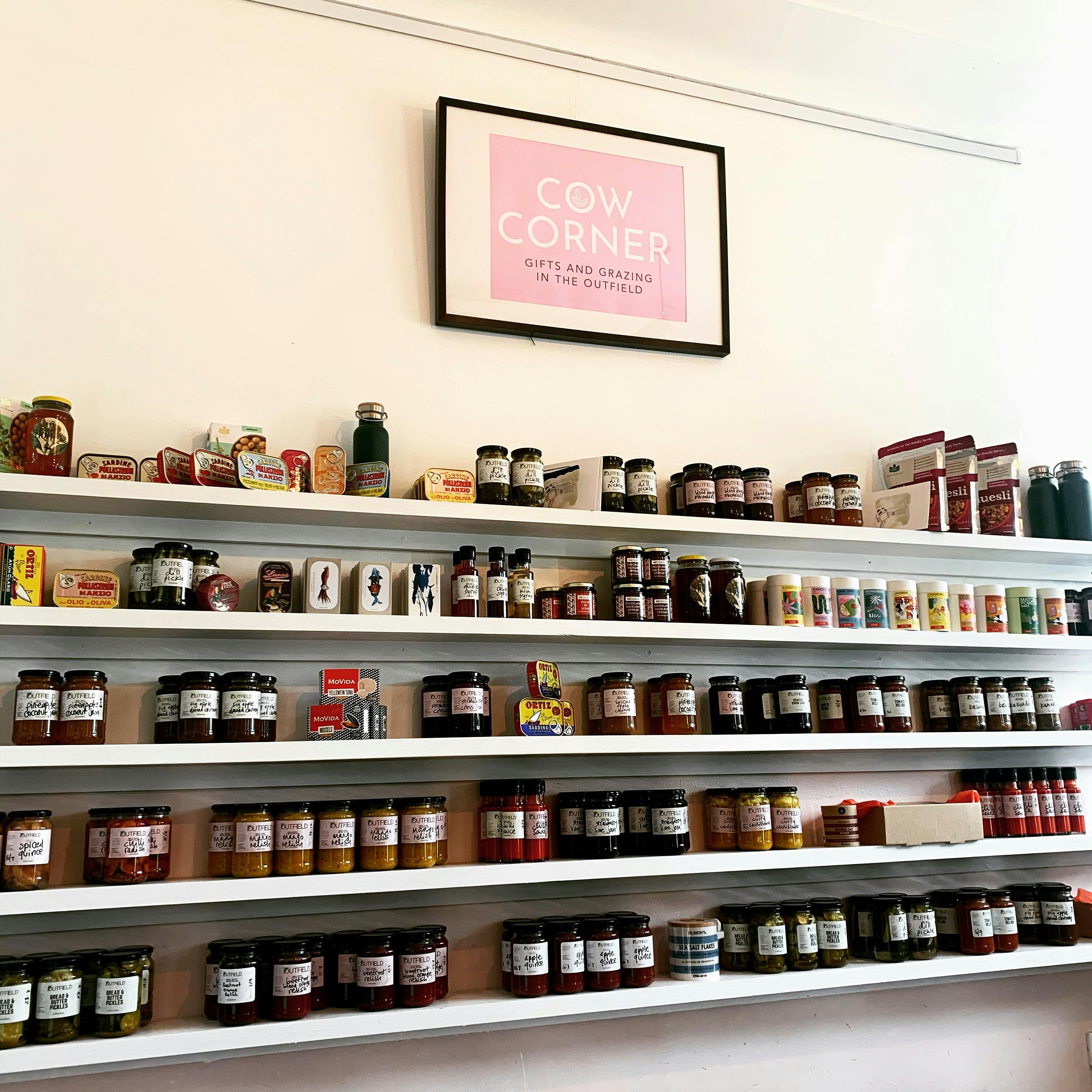 Outfield Cafe Cow Corner