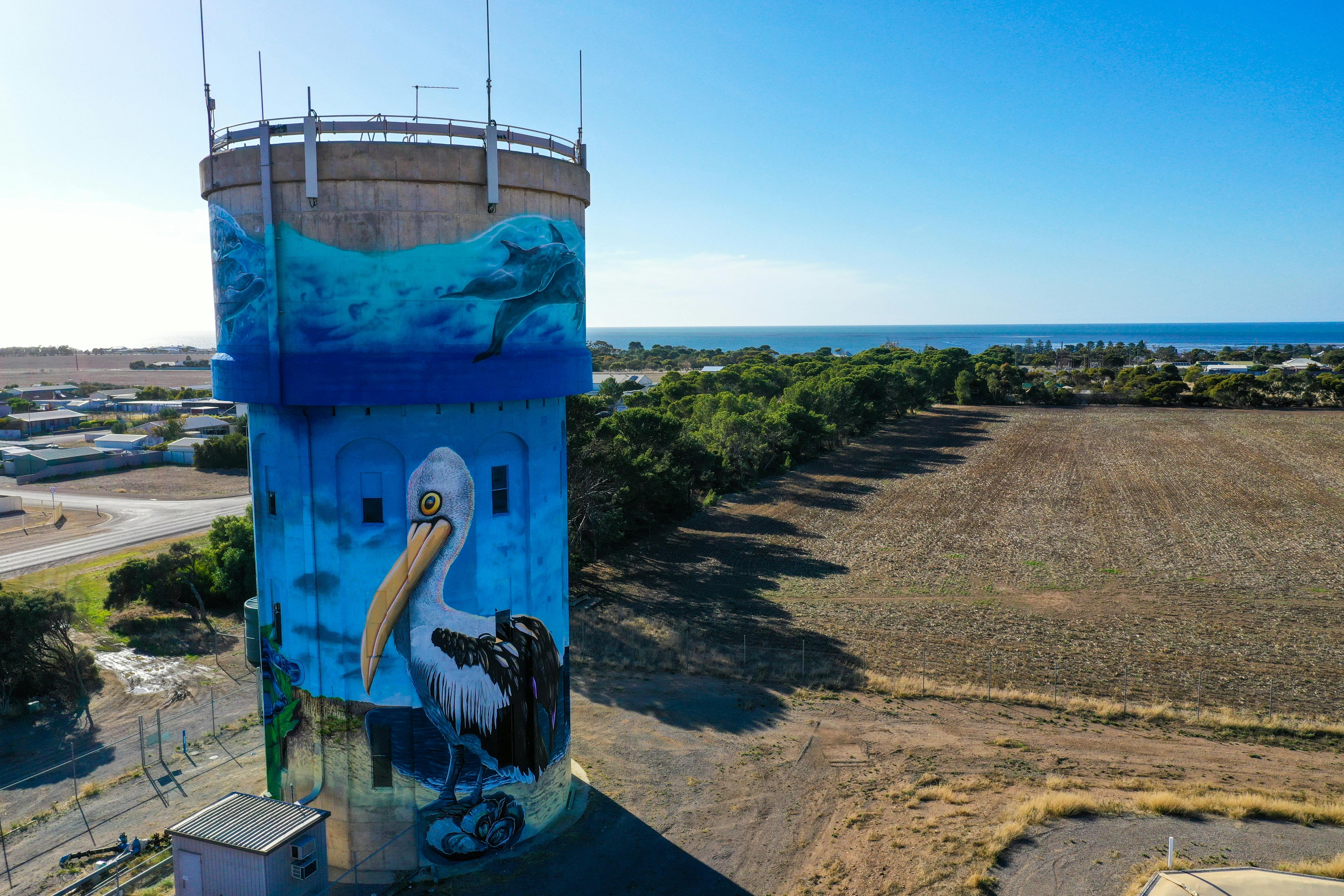 Stansbury Water Tower Mural