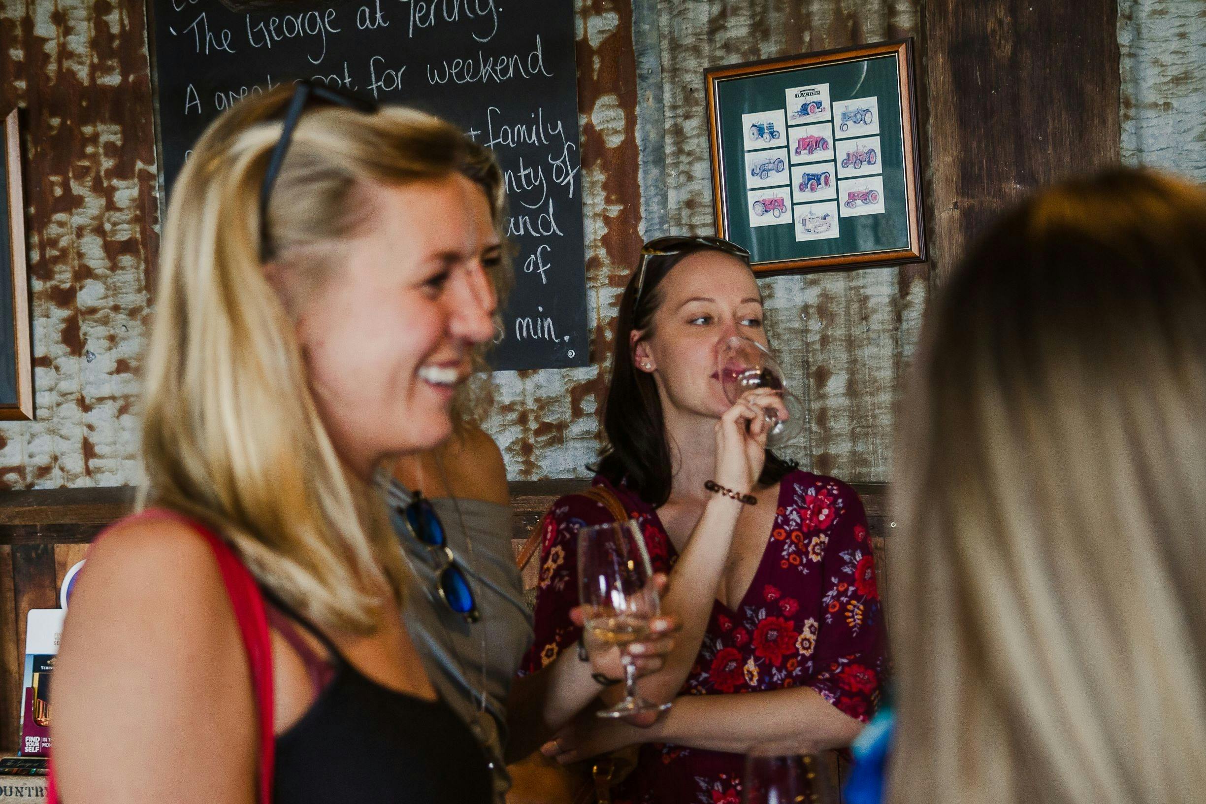 Yarra Valley winery tour tastings at the cellar at Yering Farm vineyard