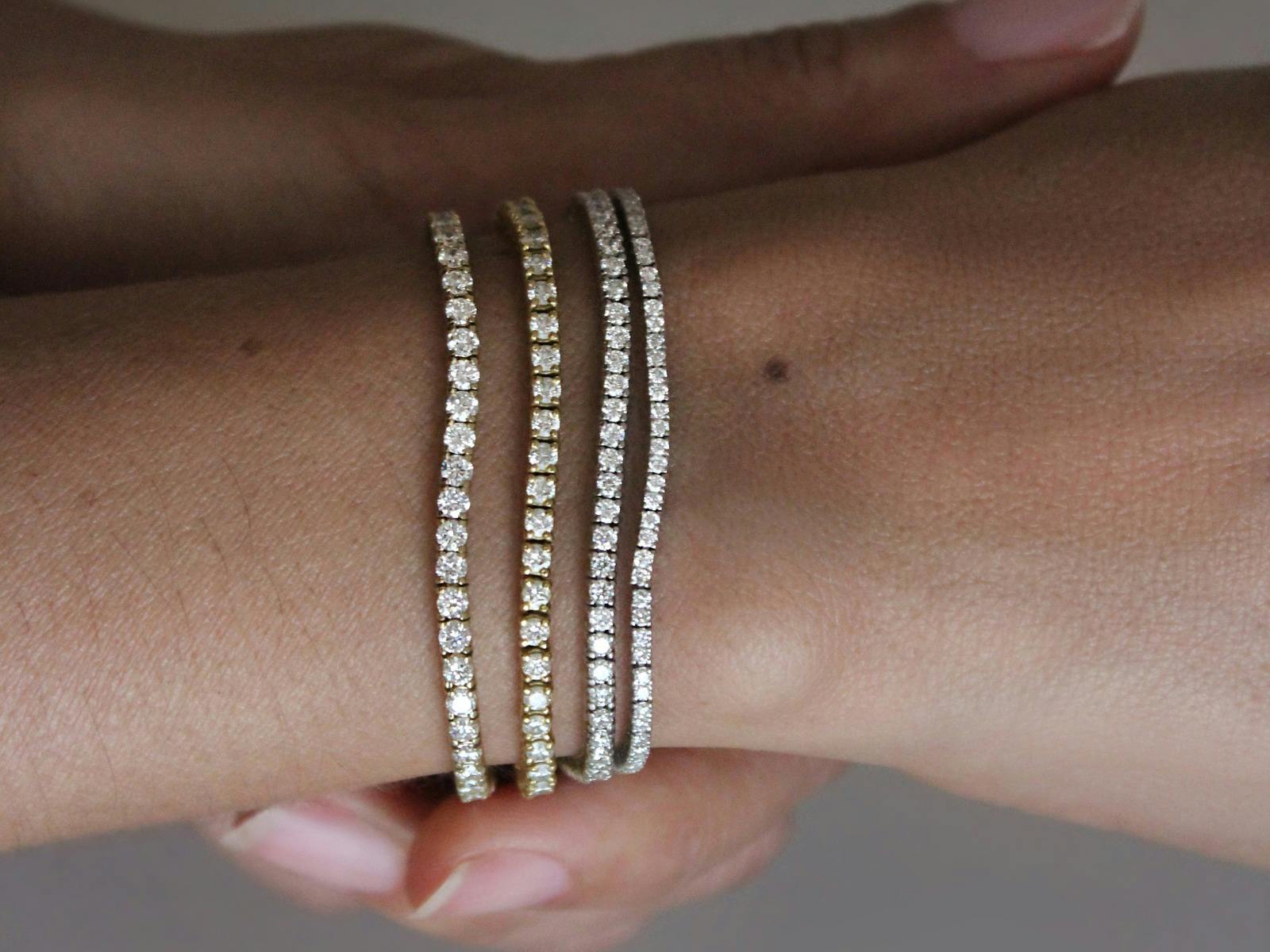 Diamond Tennis Bracelets