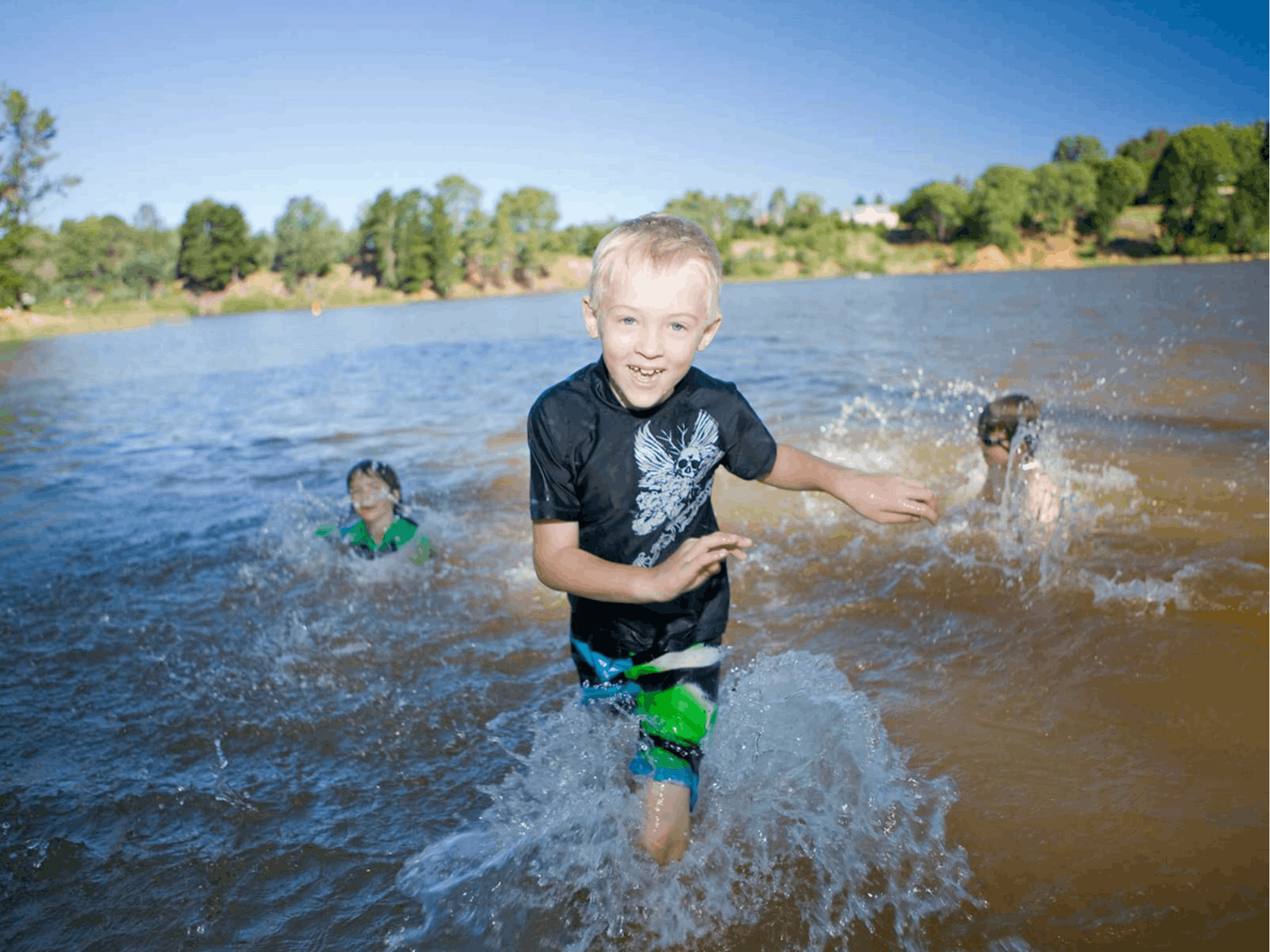 Fun at Lake Sambell