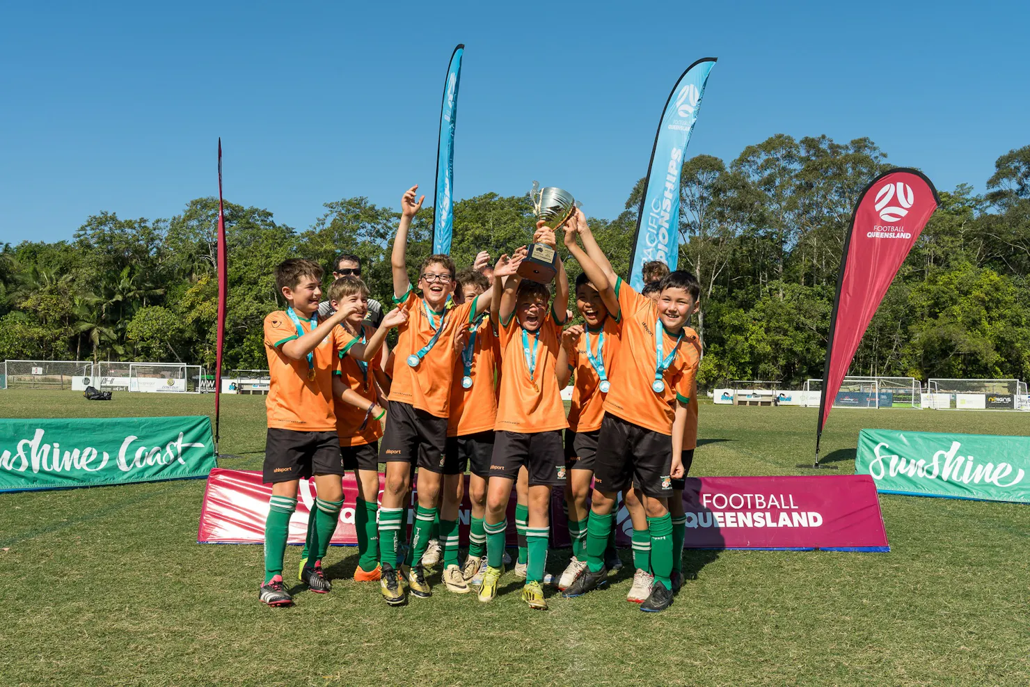 U11 Boys Pacific Junior Championships Winners - Tarragindi Tigers FC