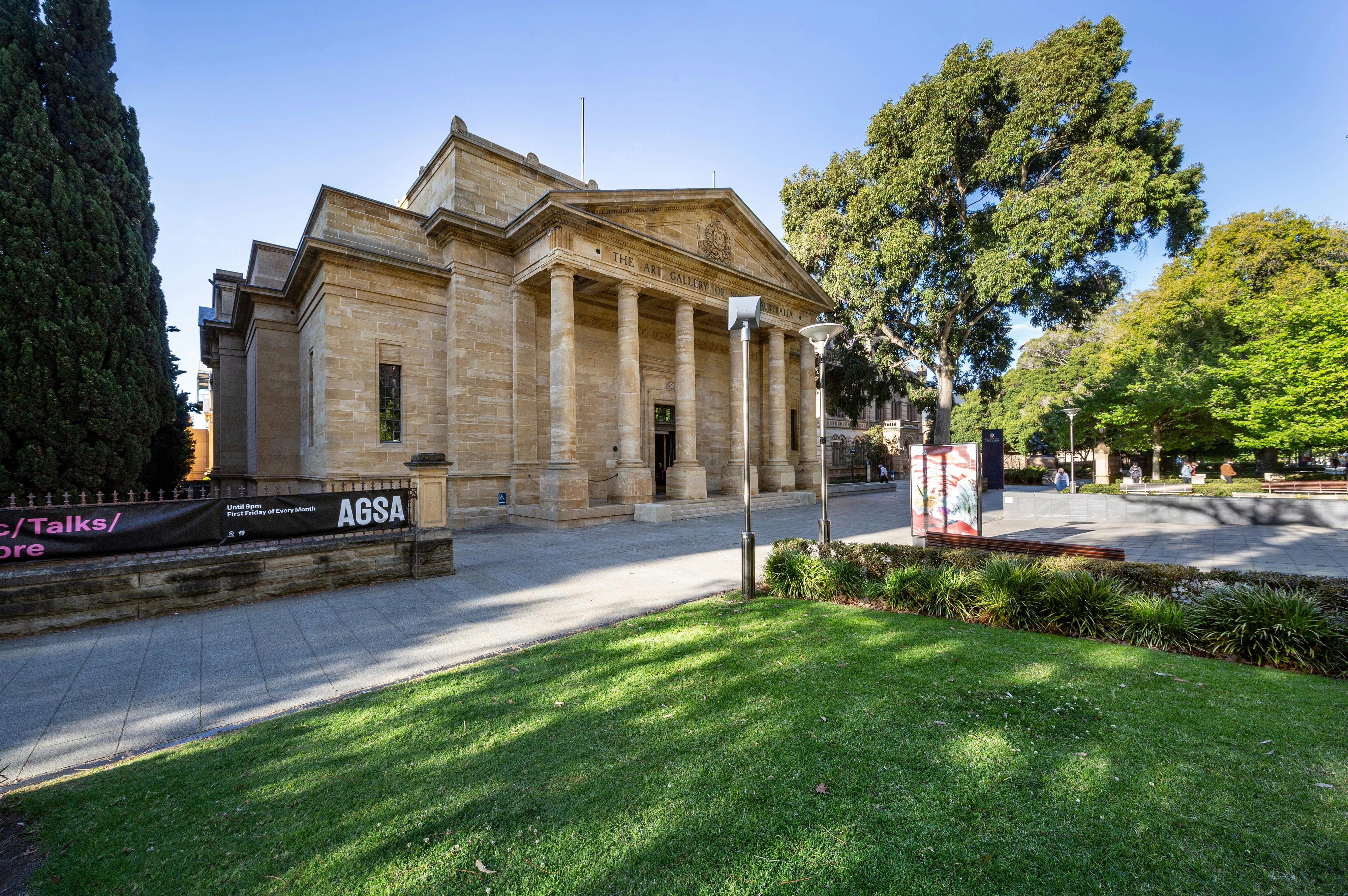 Located inside the Art Gallery of South Australia