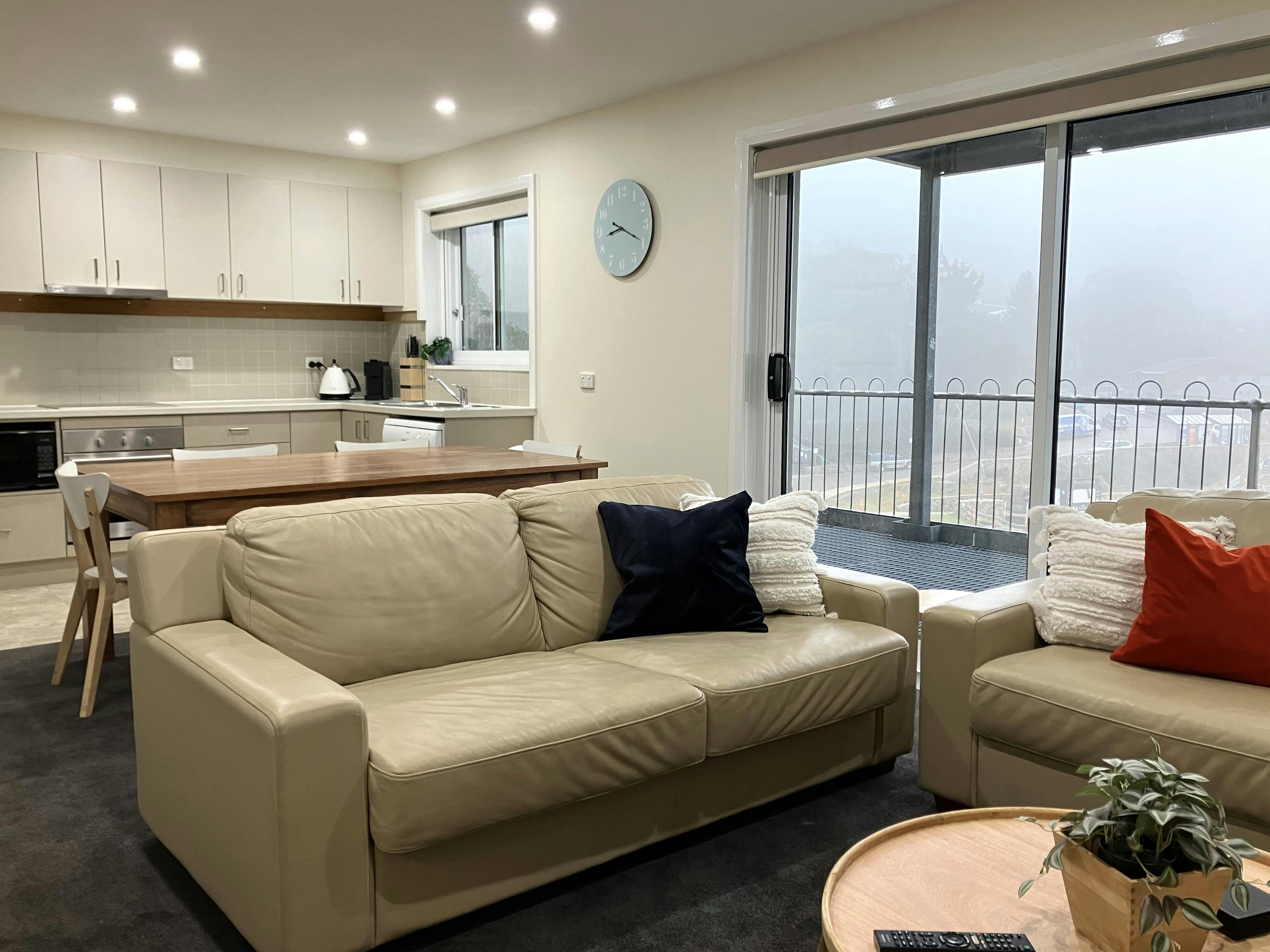 Spacious lounges