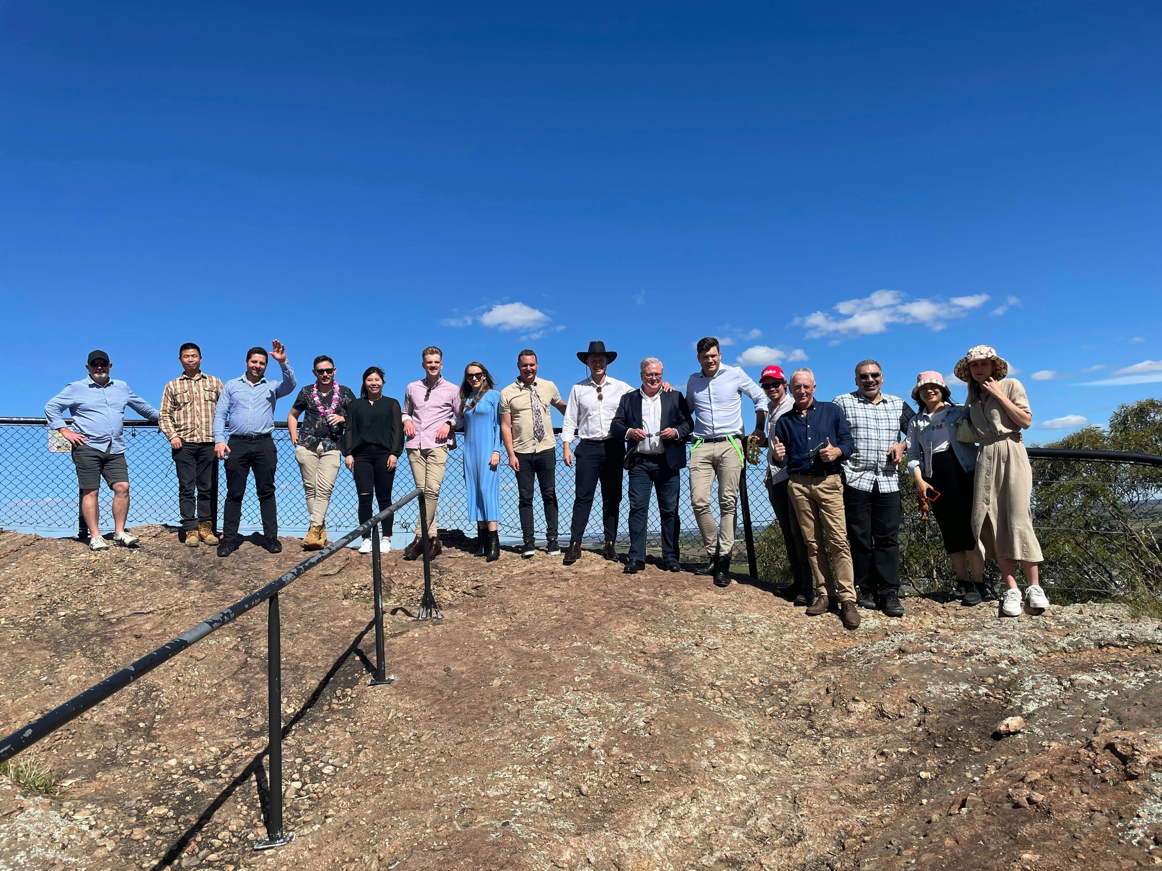 Spend time discovering all  about our beautiful vista of farms  at our local lookout, Hermits Cave.