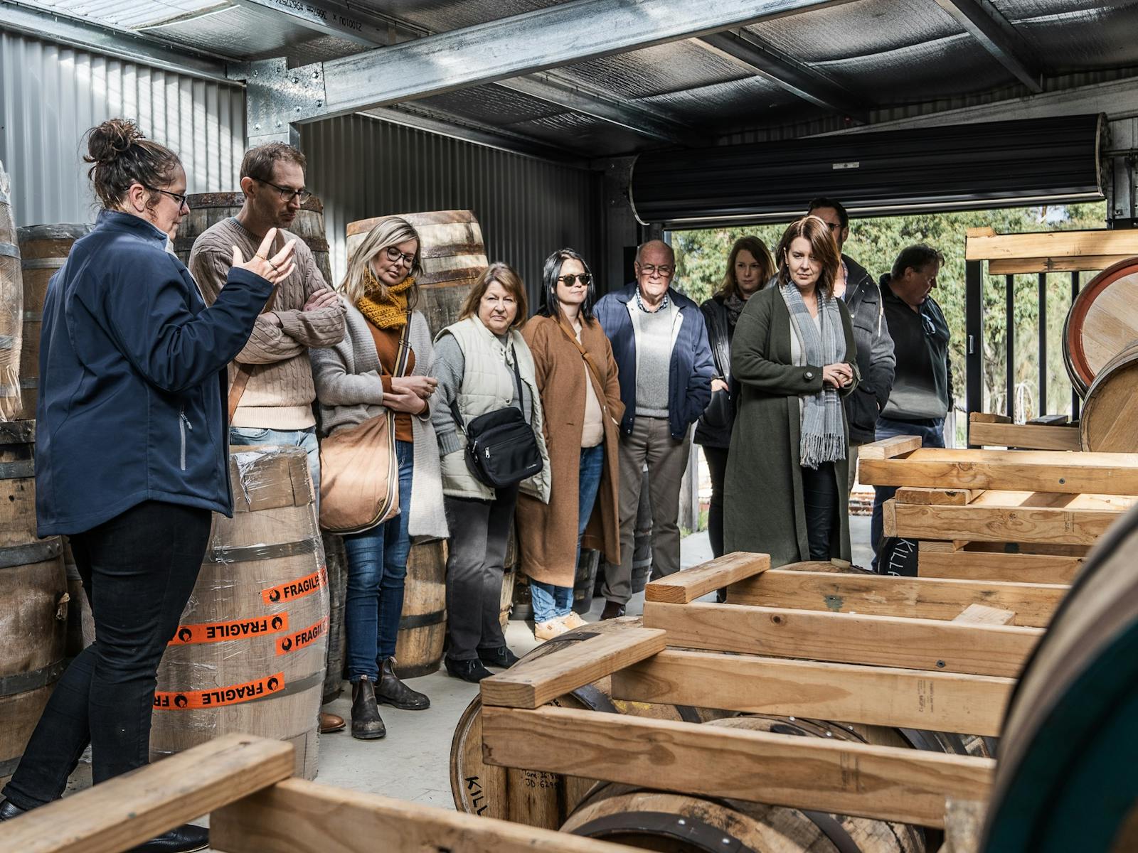 Behind-the-scenes tour at Killara Distillery