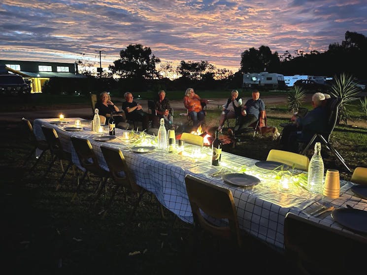 Dinners catered for our tours