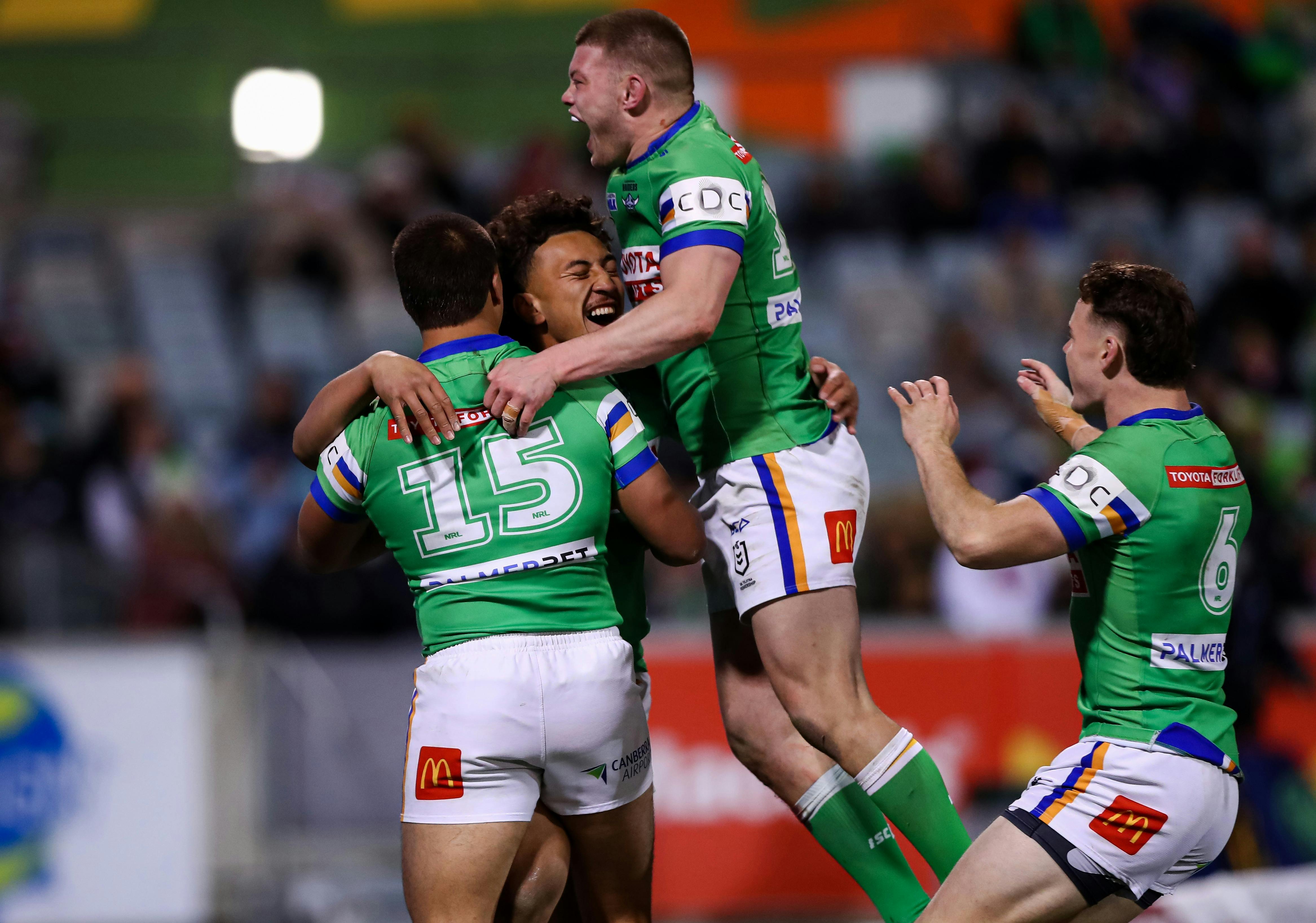 Raiders v Dolphins - NRL Round 8
