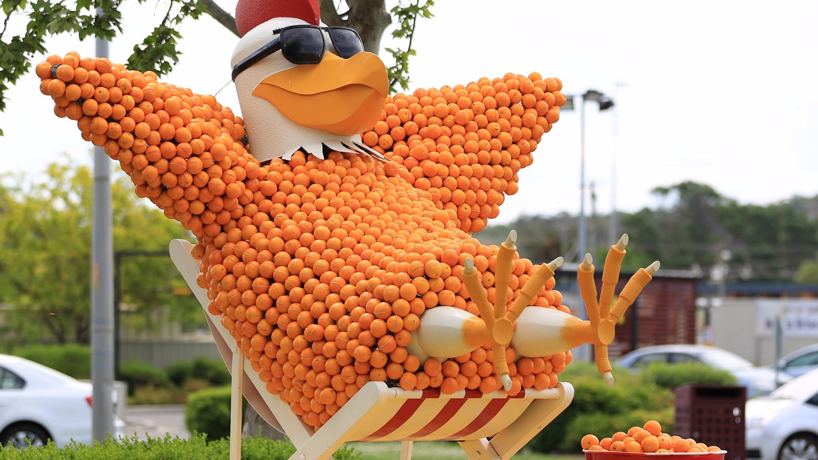Griffith Spring Fest - Real Juice Company Citrus Sculptures