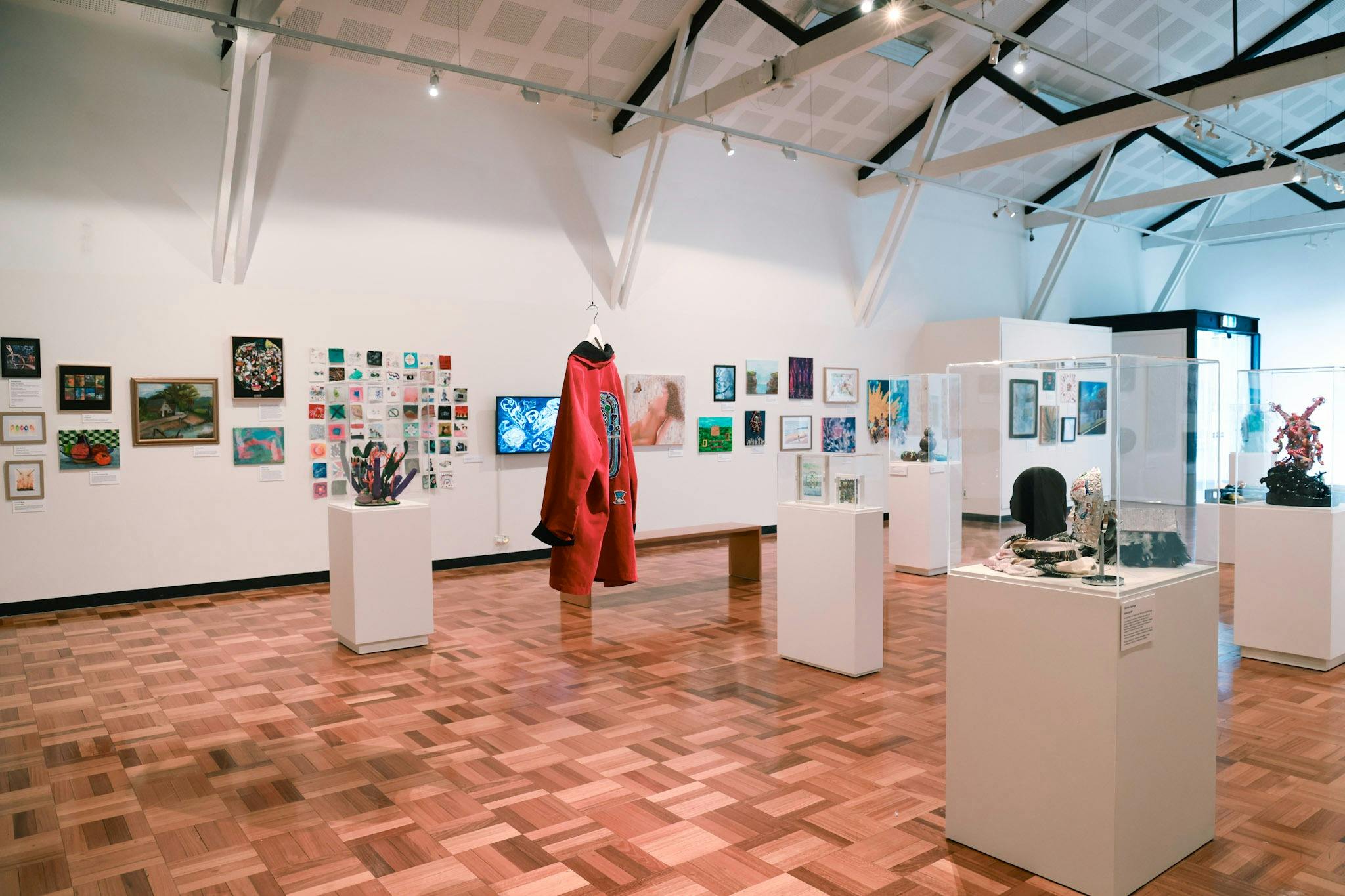 Installation view of Minds Do Matter