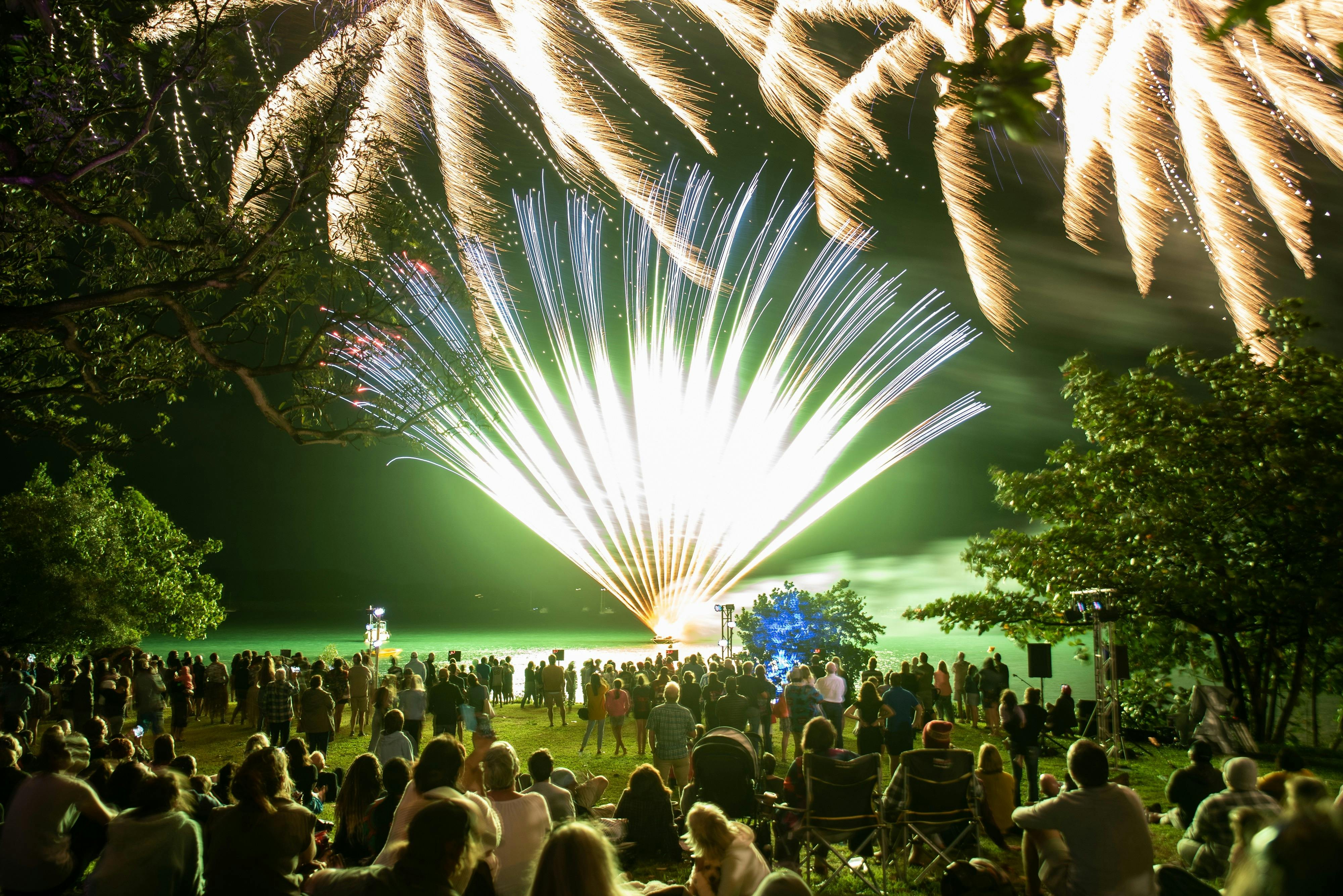 Fireworks spectacular finale