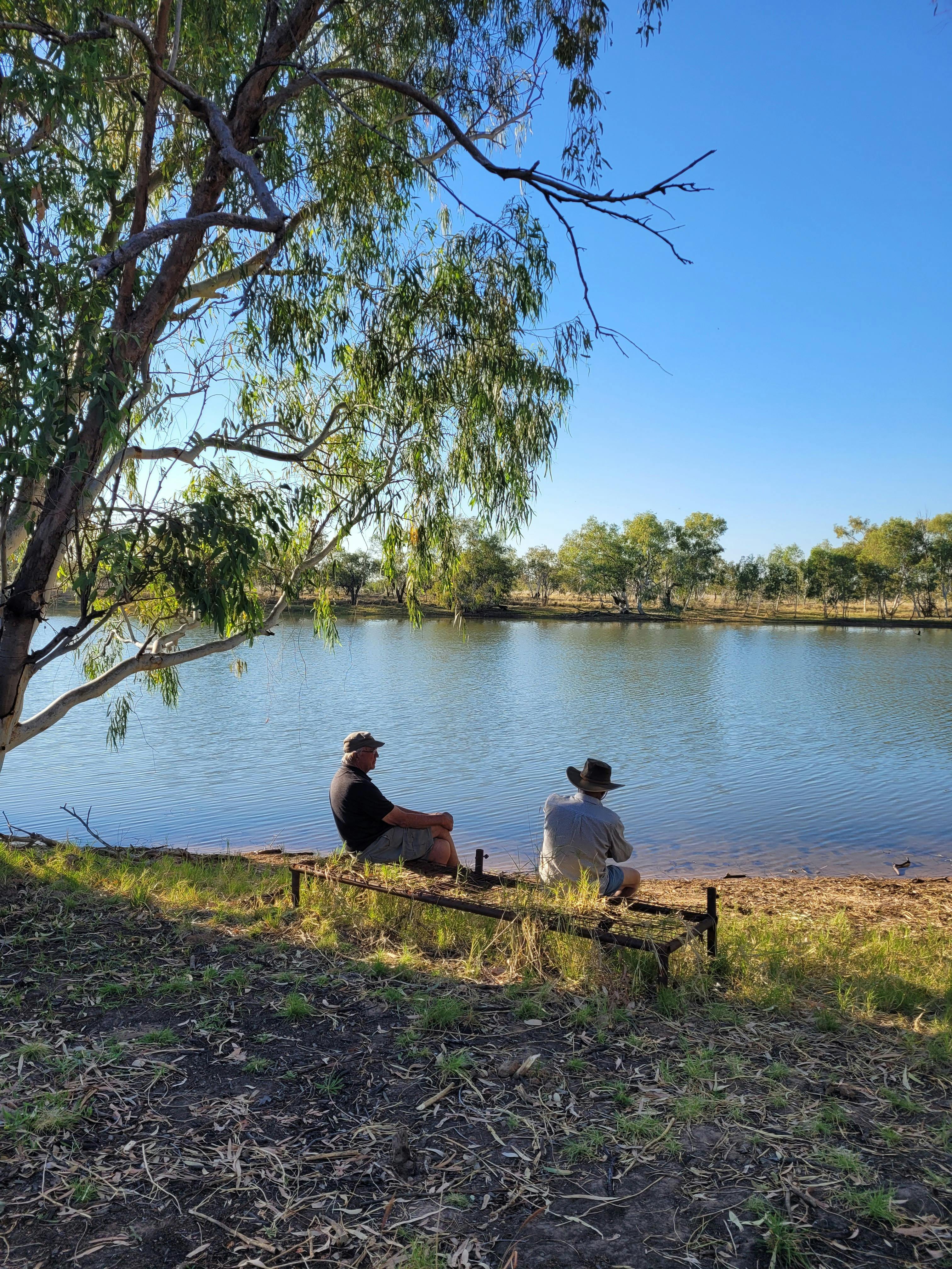 Down by the water hole where stories unfold