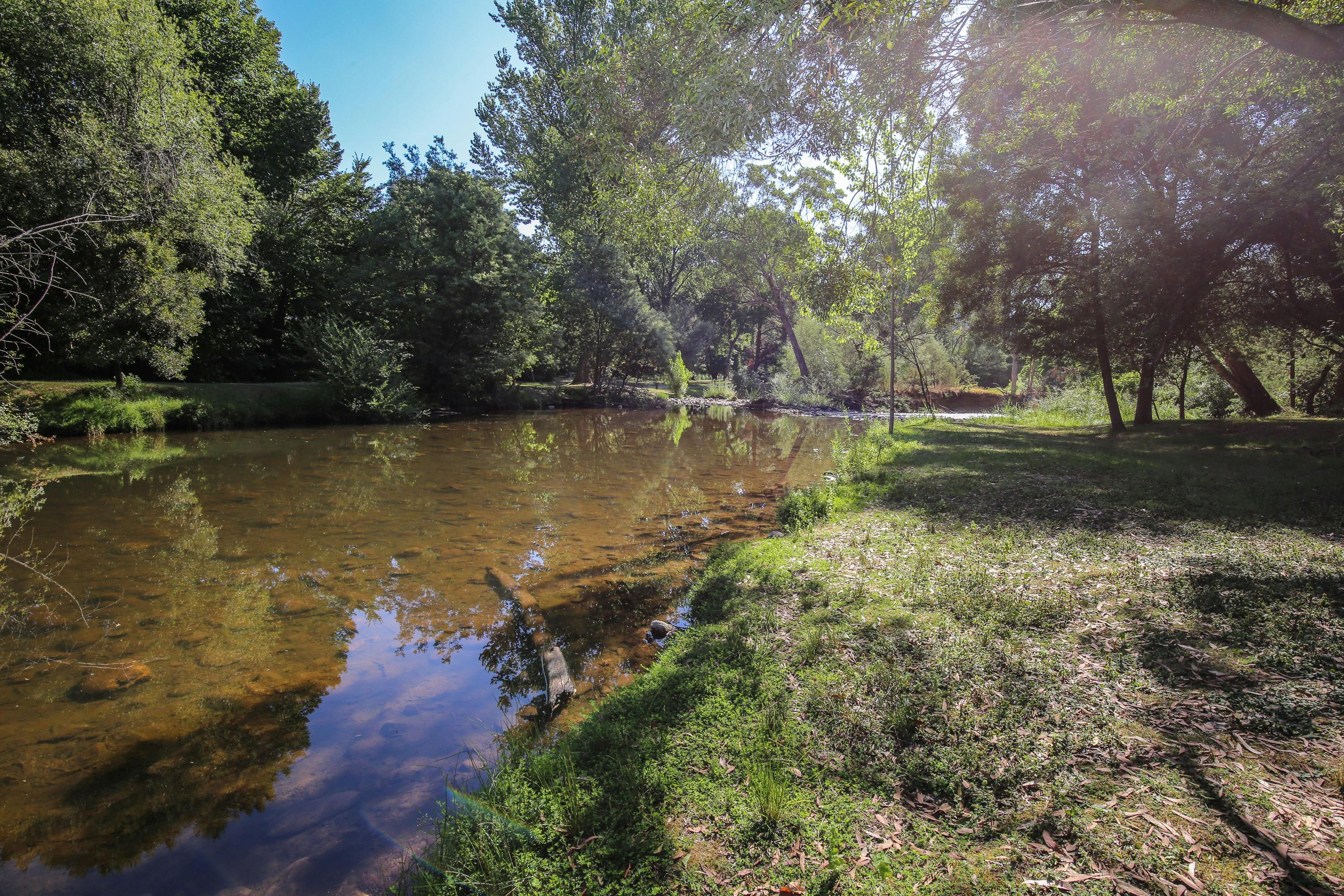 River frontage Bright