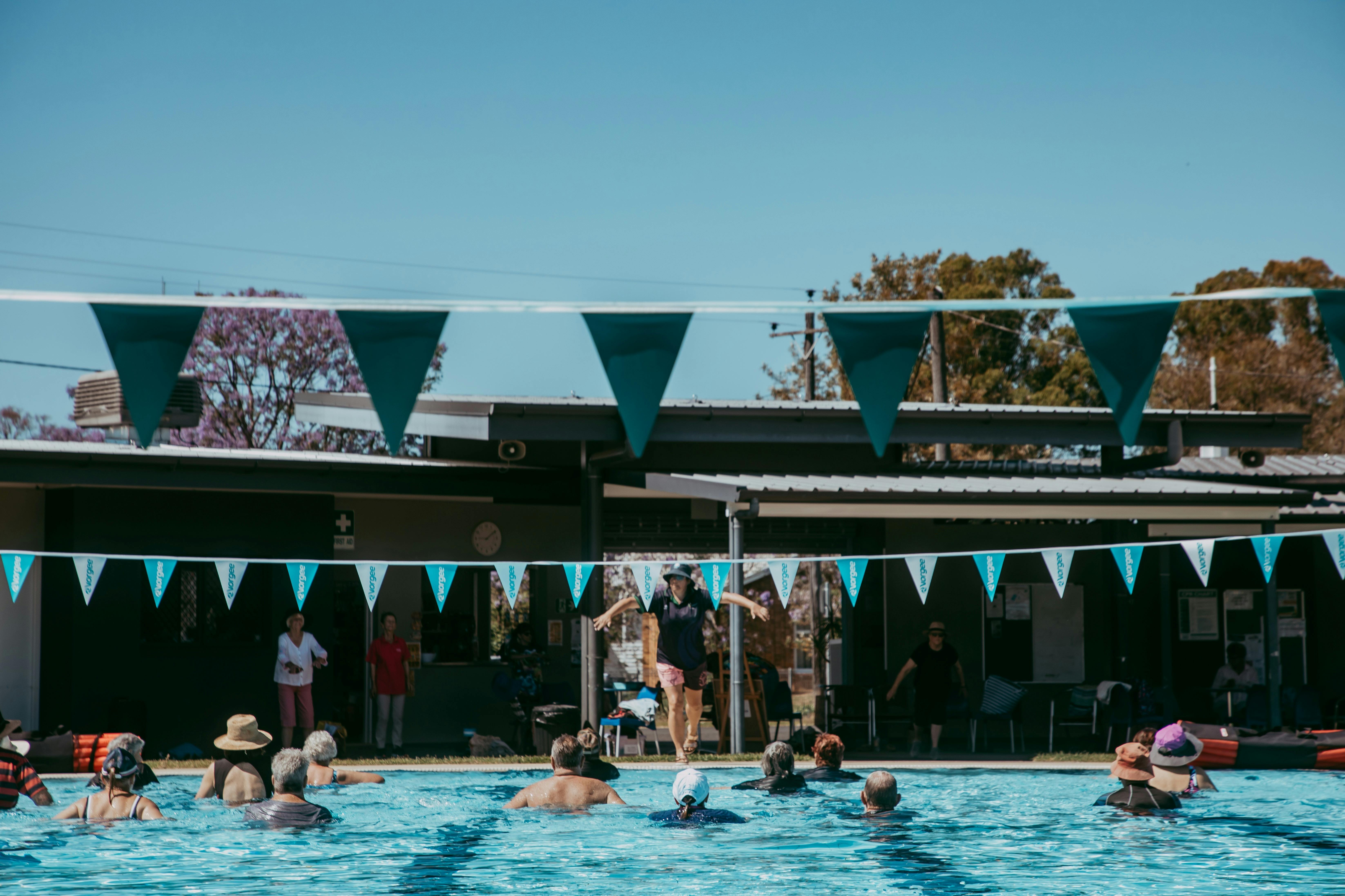 Community enjoying water sport lesson at Inglewood Aquatic Centre